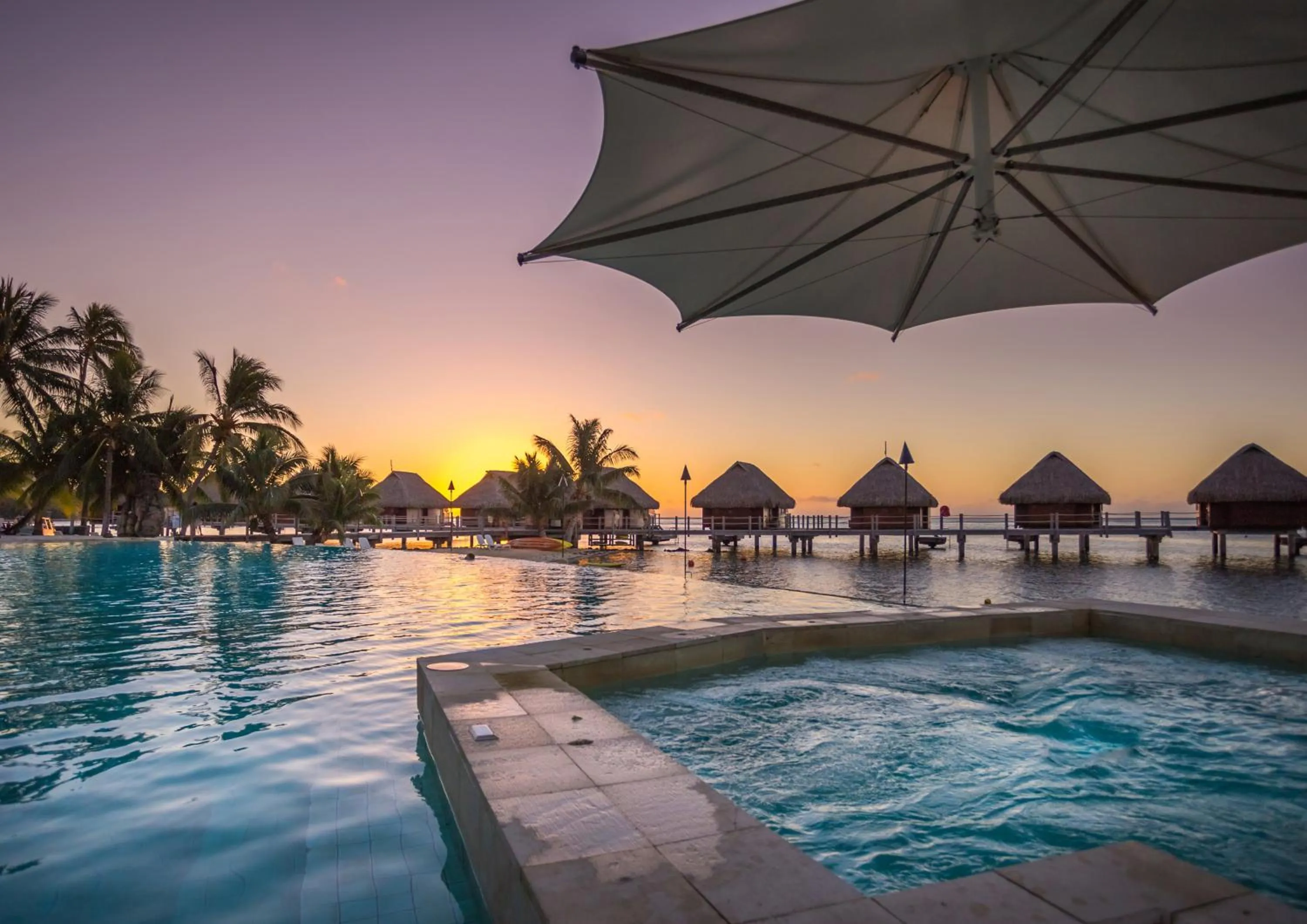 Swimming pool in Manava Beach Resort & Spa Moorea