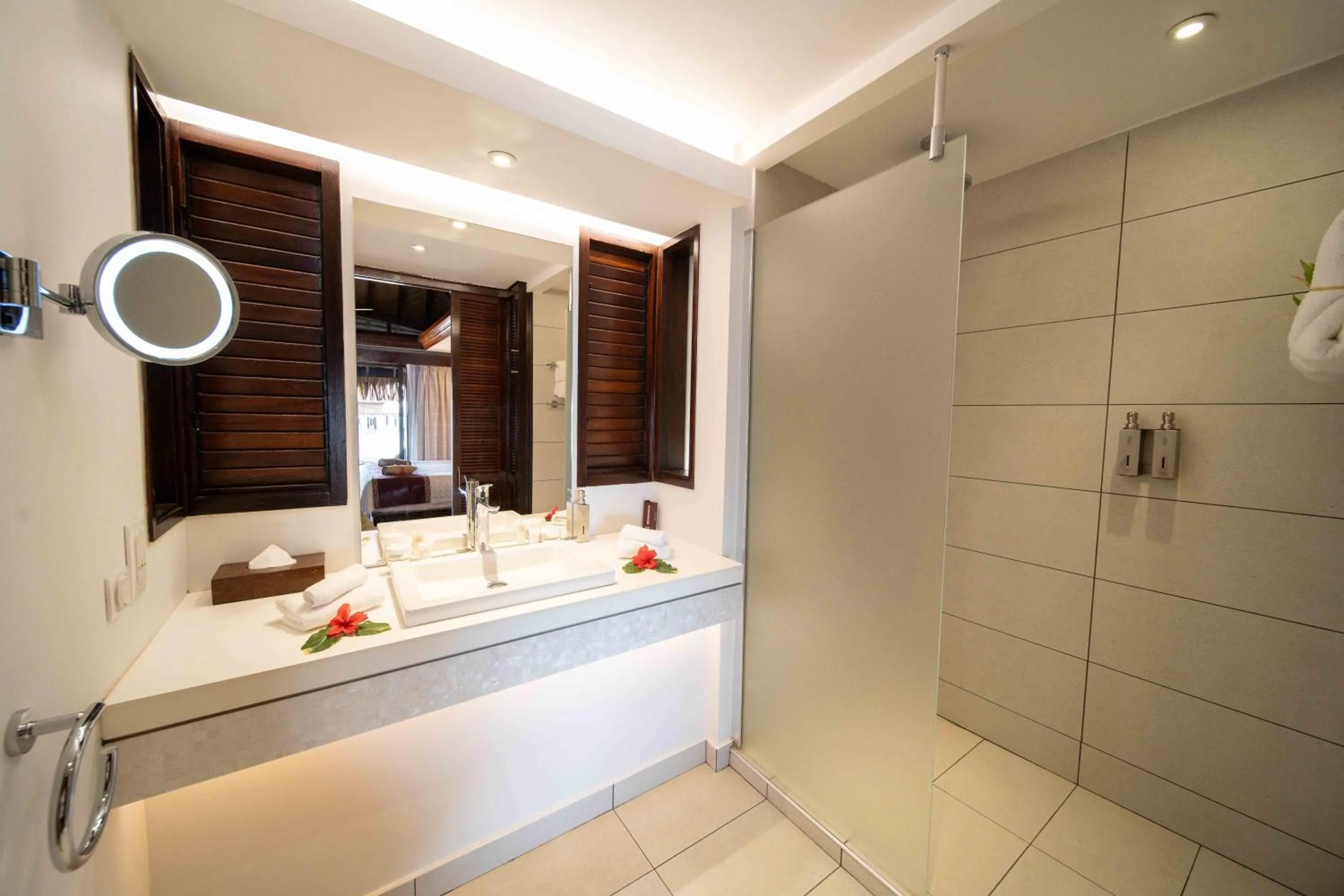 Sea view in Manava Beach Resort & Spa Moorea