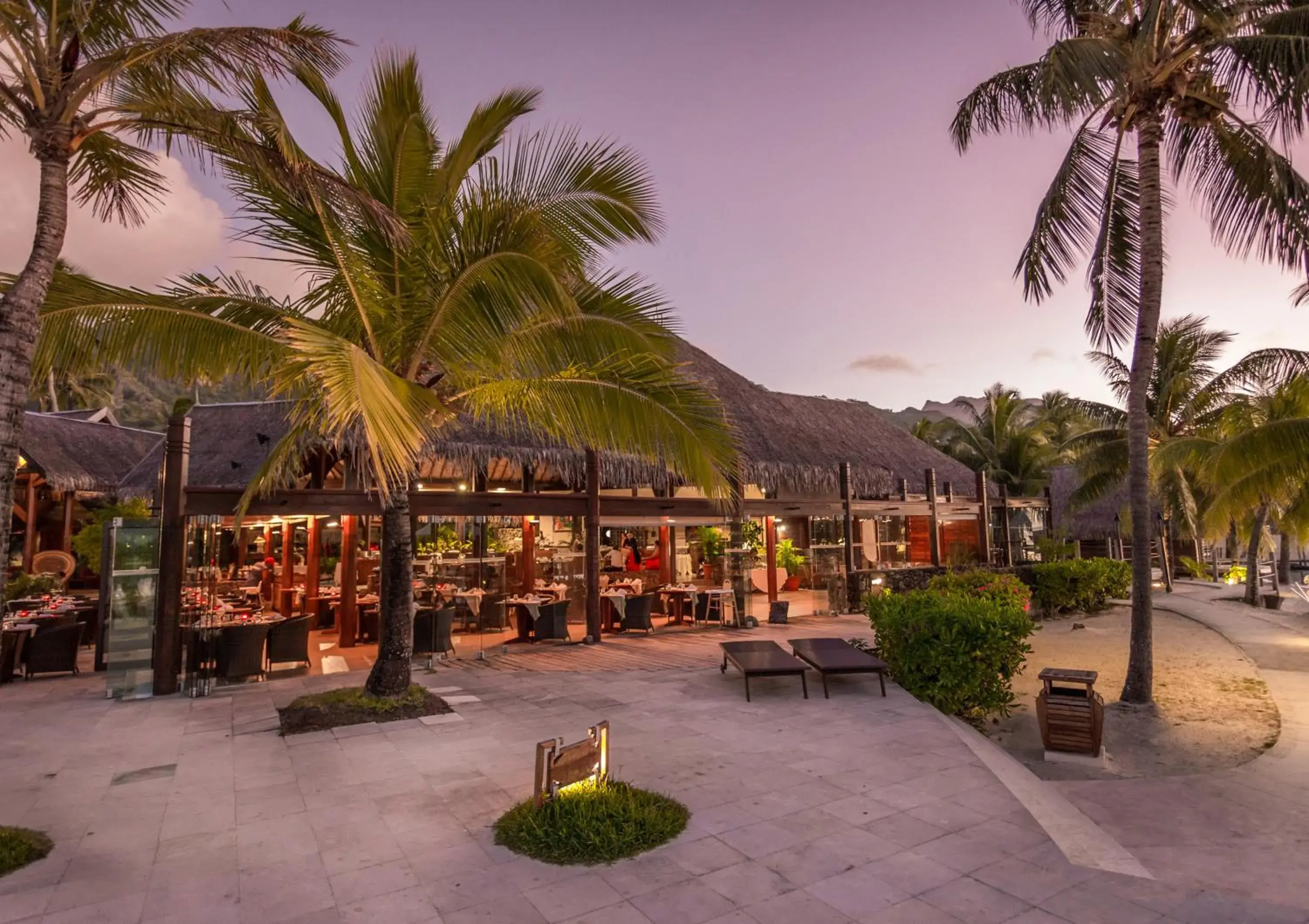 Facade/entrance in Manava Beach Resort & Spa Moorea Facade/entrance in Manava Beach Resort & Spa Moorea