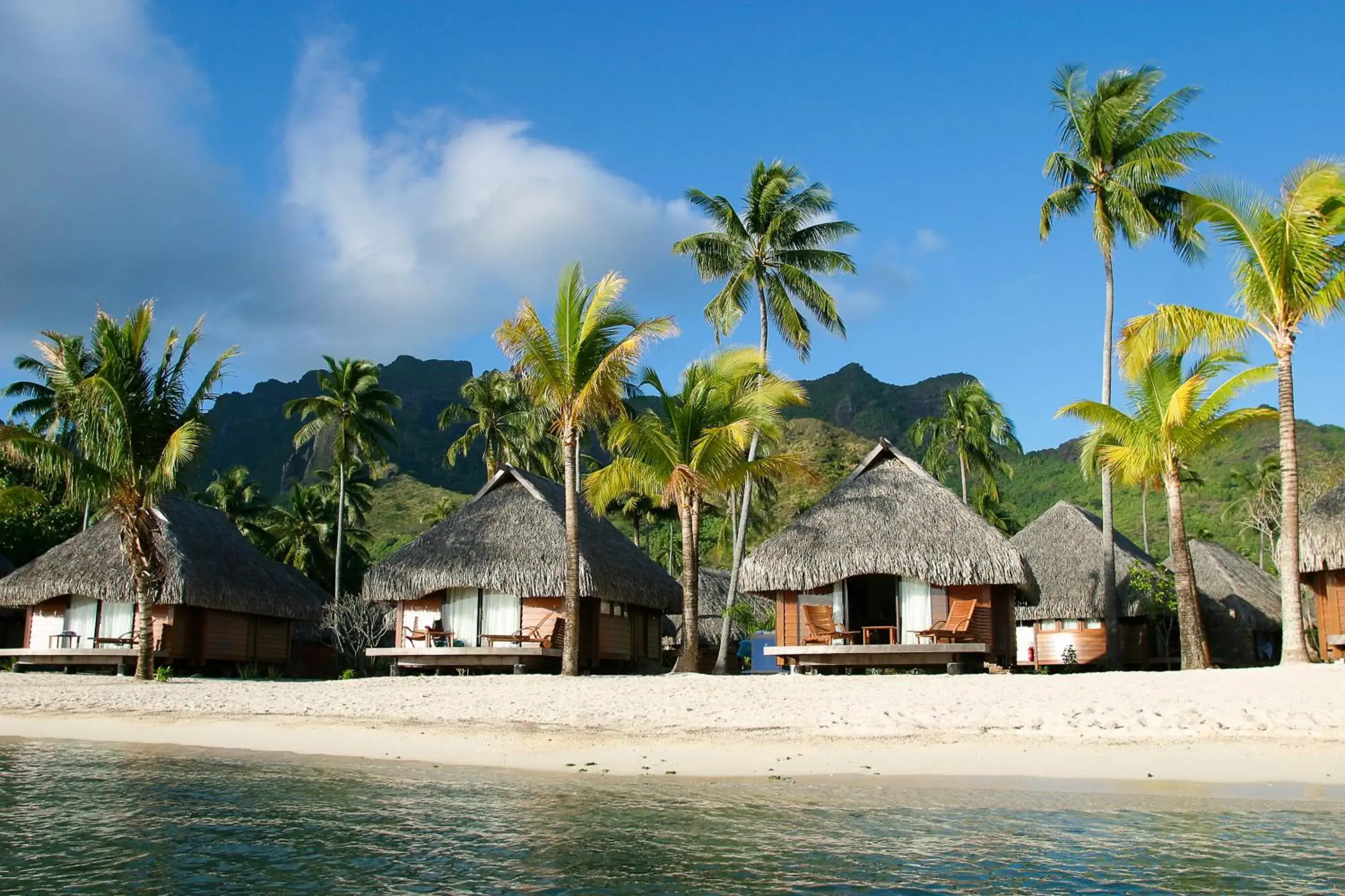 Sea view in Manava Beach Resort & Spa Moorea Sea view in Manava Beach Resort & Spa Moorea