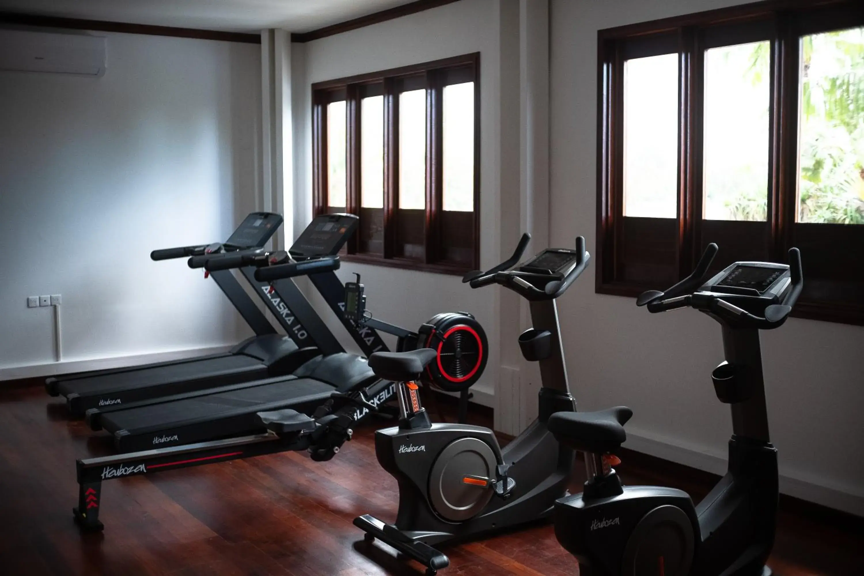 Fitness centre/facilities in Manava Beach Resort & Spa Moorea Fitness centre/facilities in Manava Beach Resort & Spa Moorea