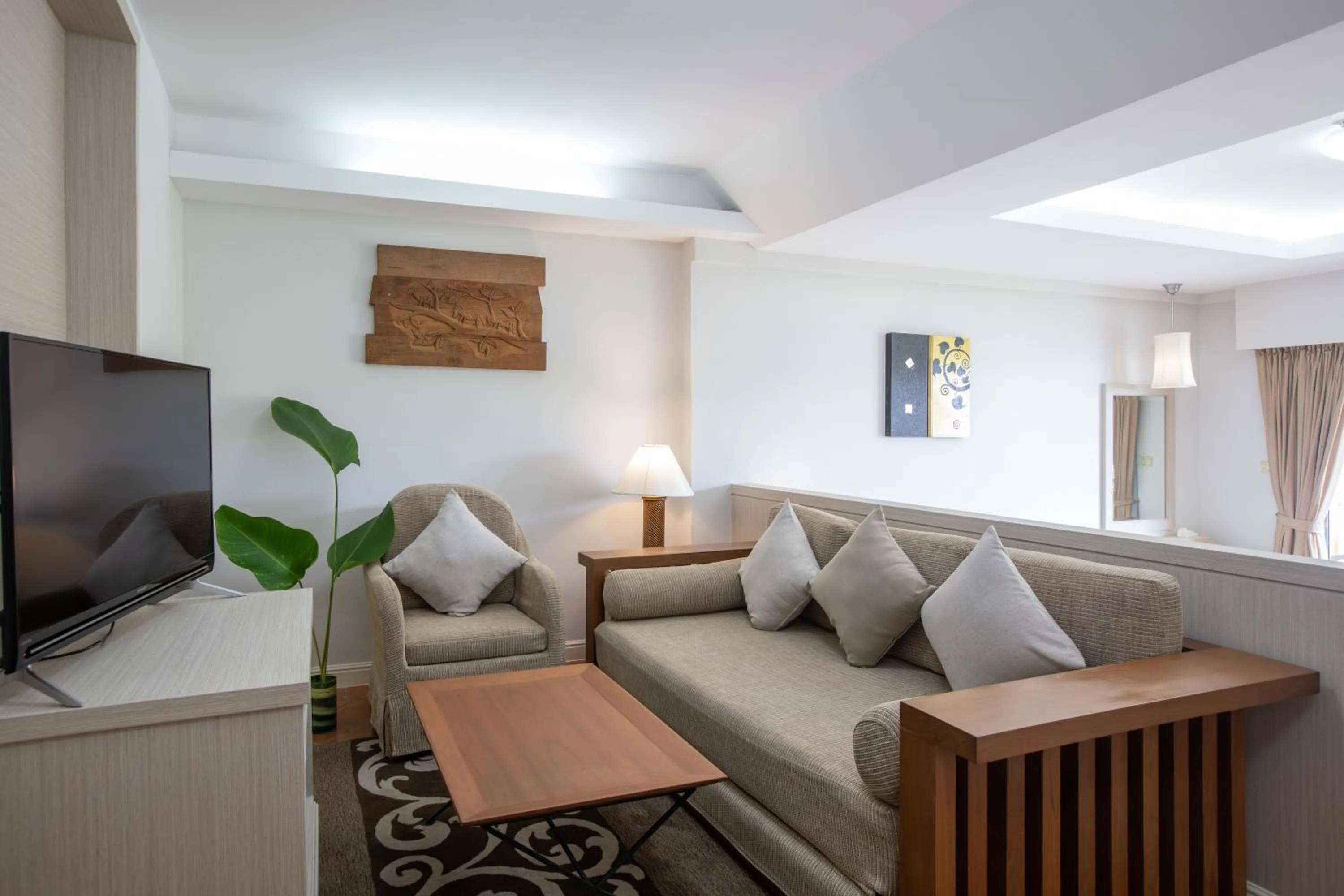 Seating area in Kantary Bay Hotel Phuket