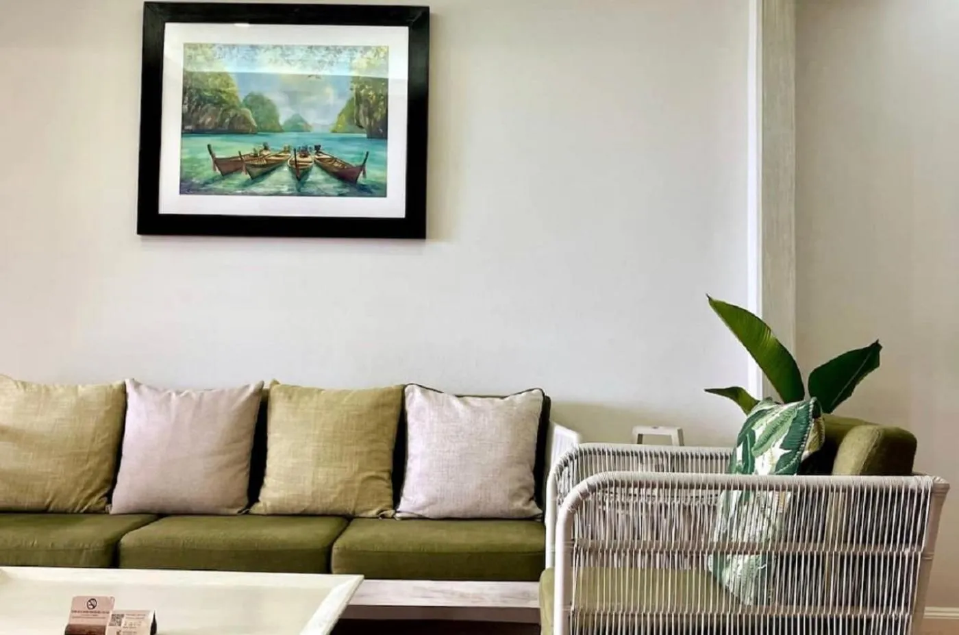 Seating area in Kantary Bay Hotel Phuket