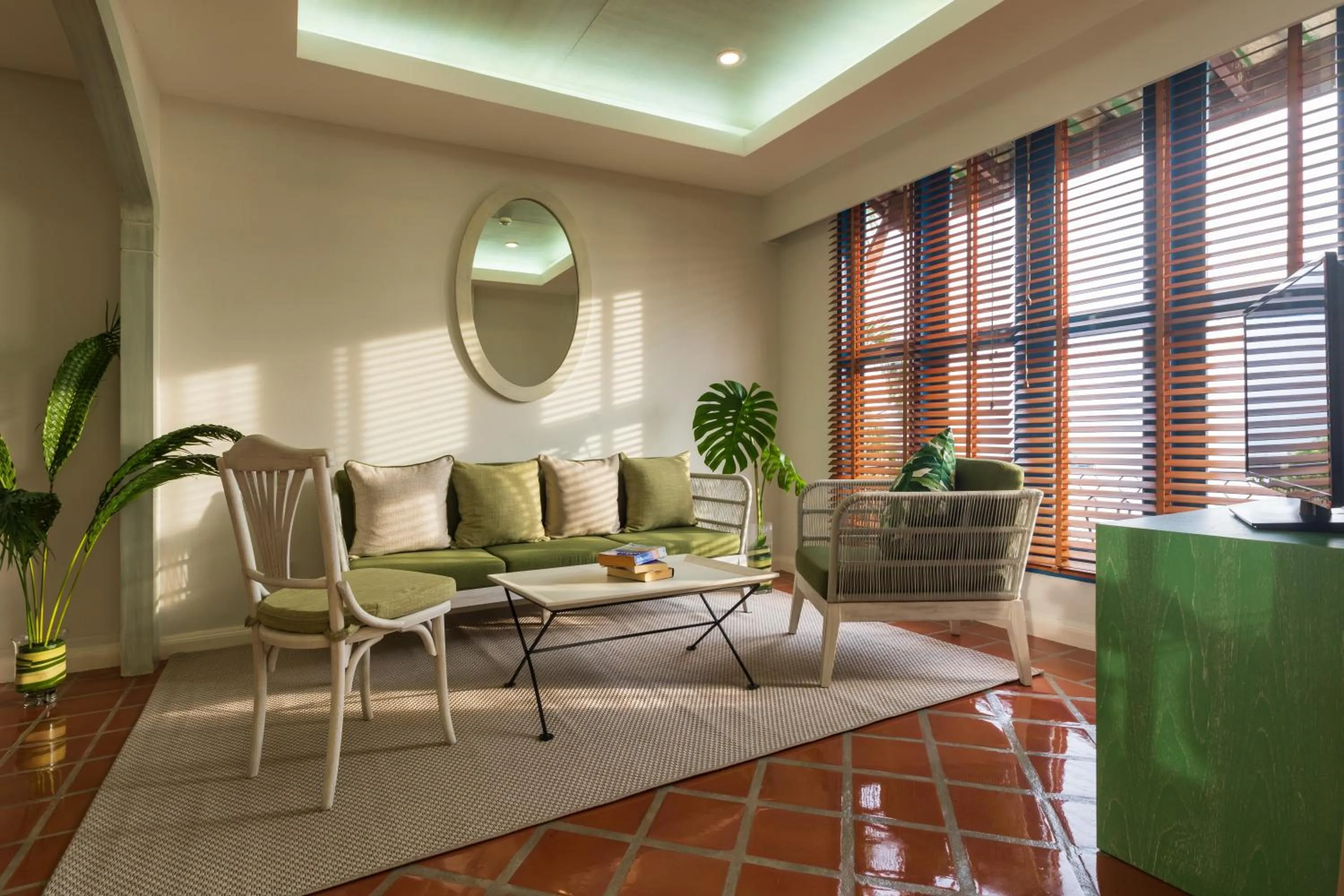 Seating area in Kantary Bay Hotel Phuket