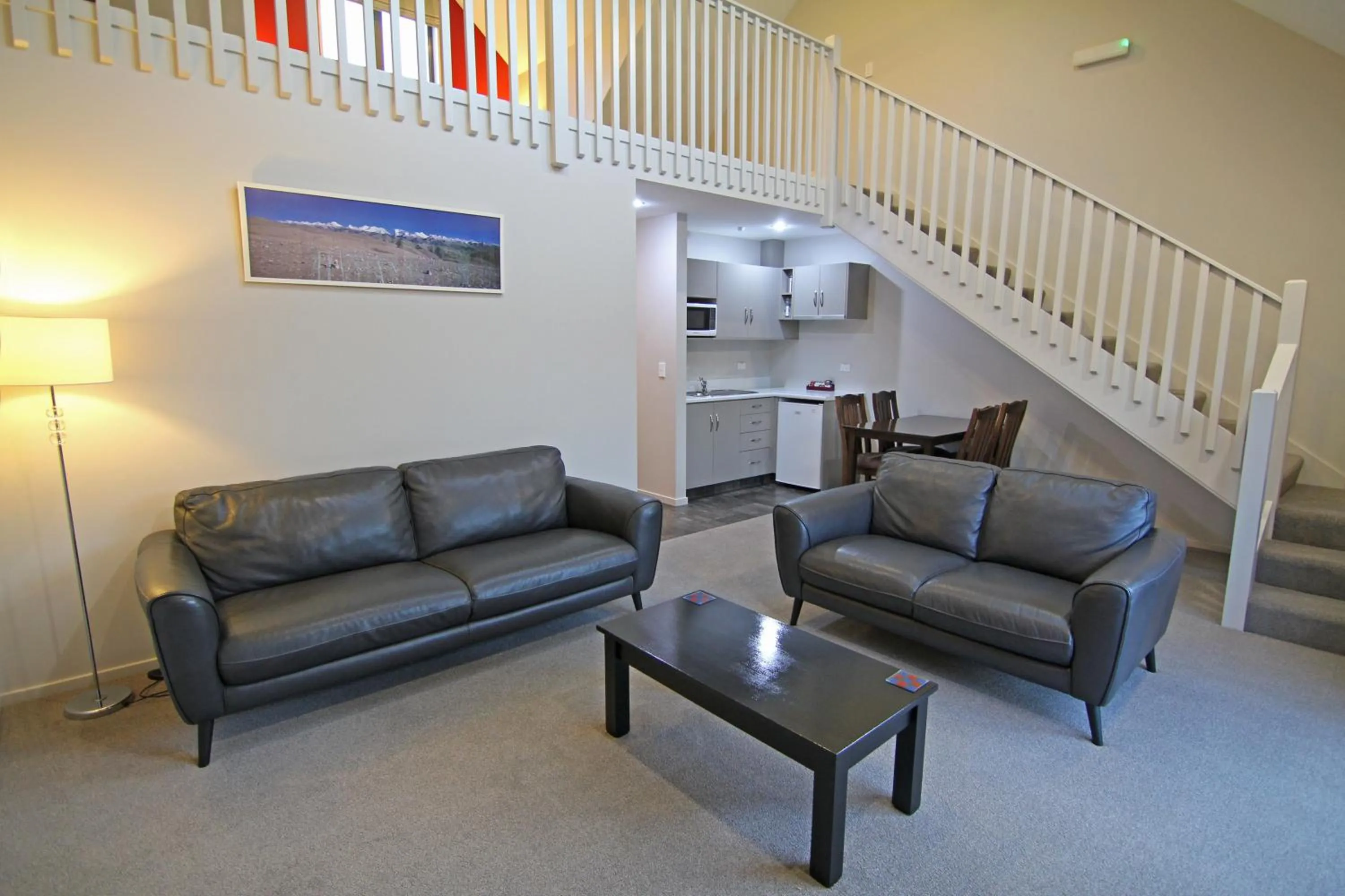 Living room in Hanmer Apartments