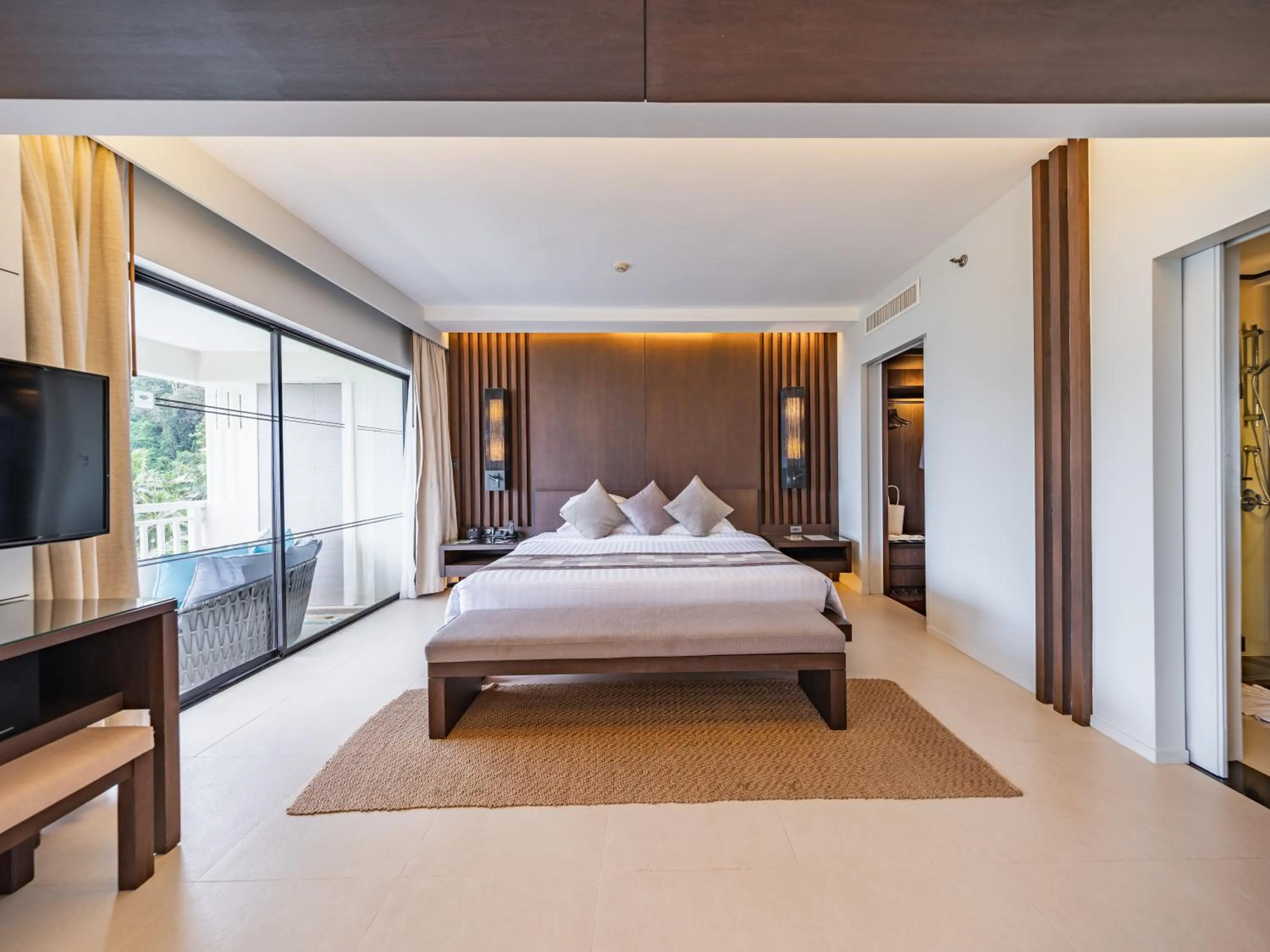 Bed in Cape Panwa Hotel Phuket