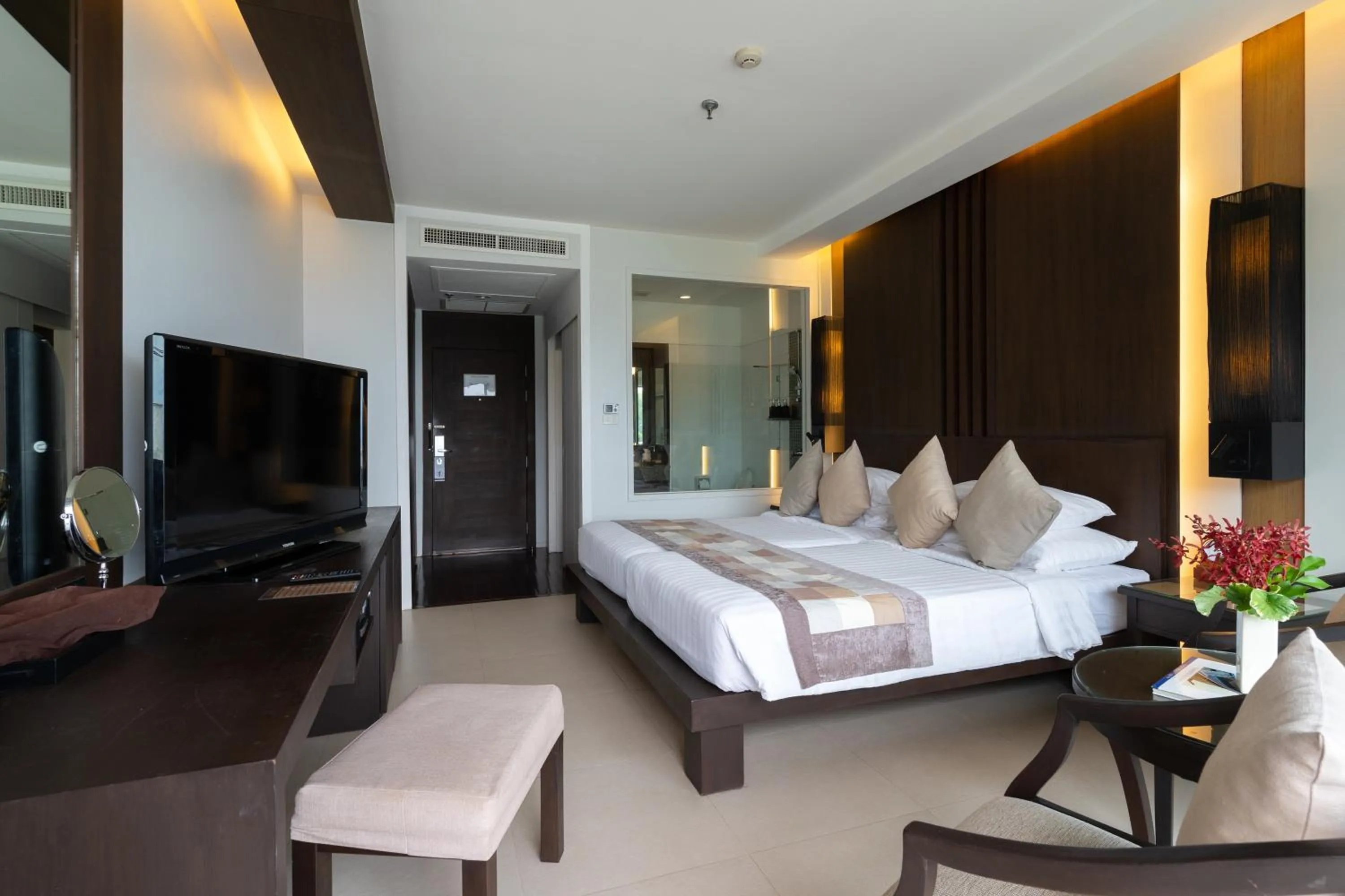 Photo of the whole room, Bed in Cape Panwa Hotel Phuket