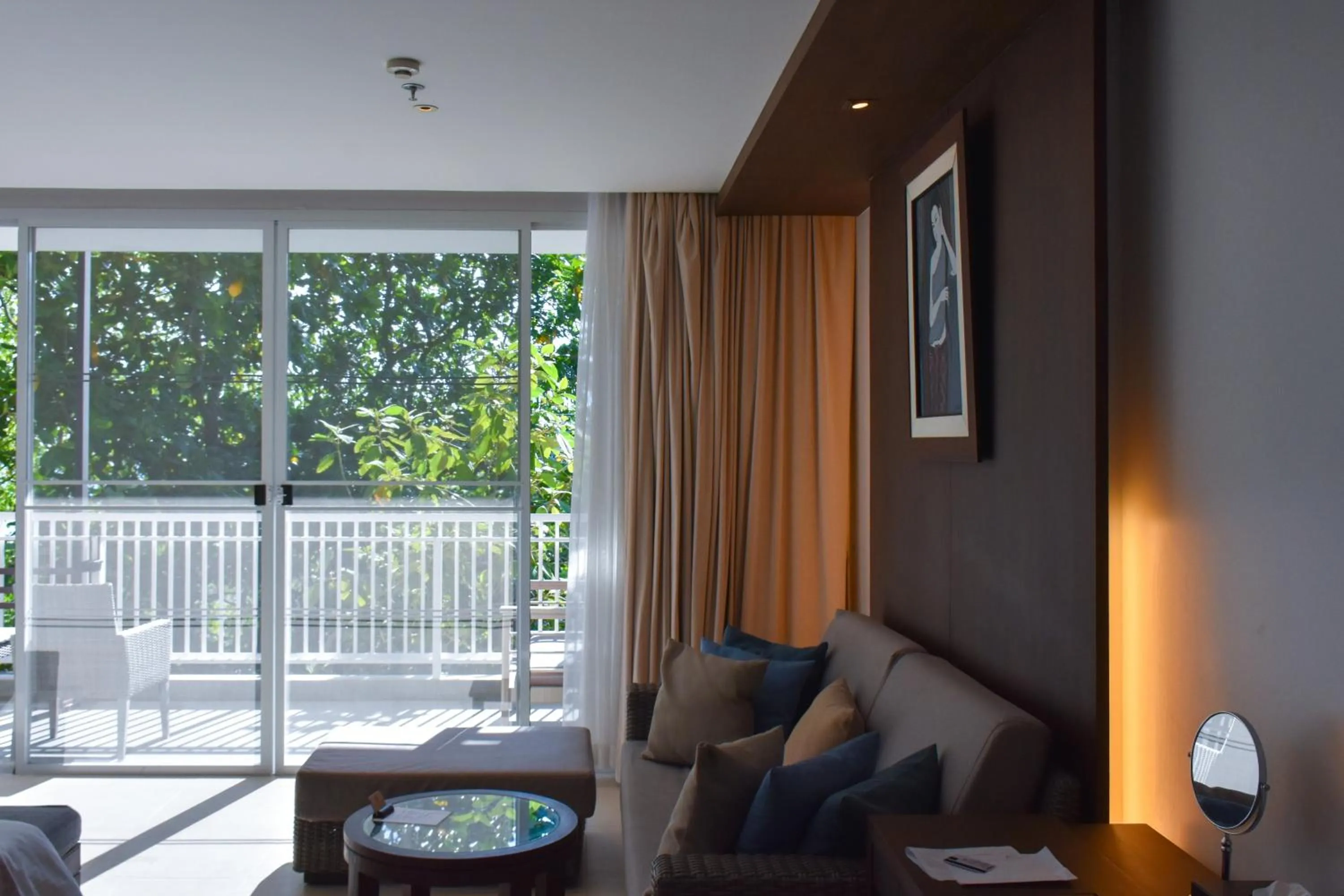 Seating area in Cape Panwa Hotel Phuket