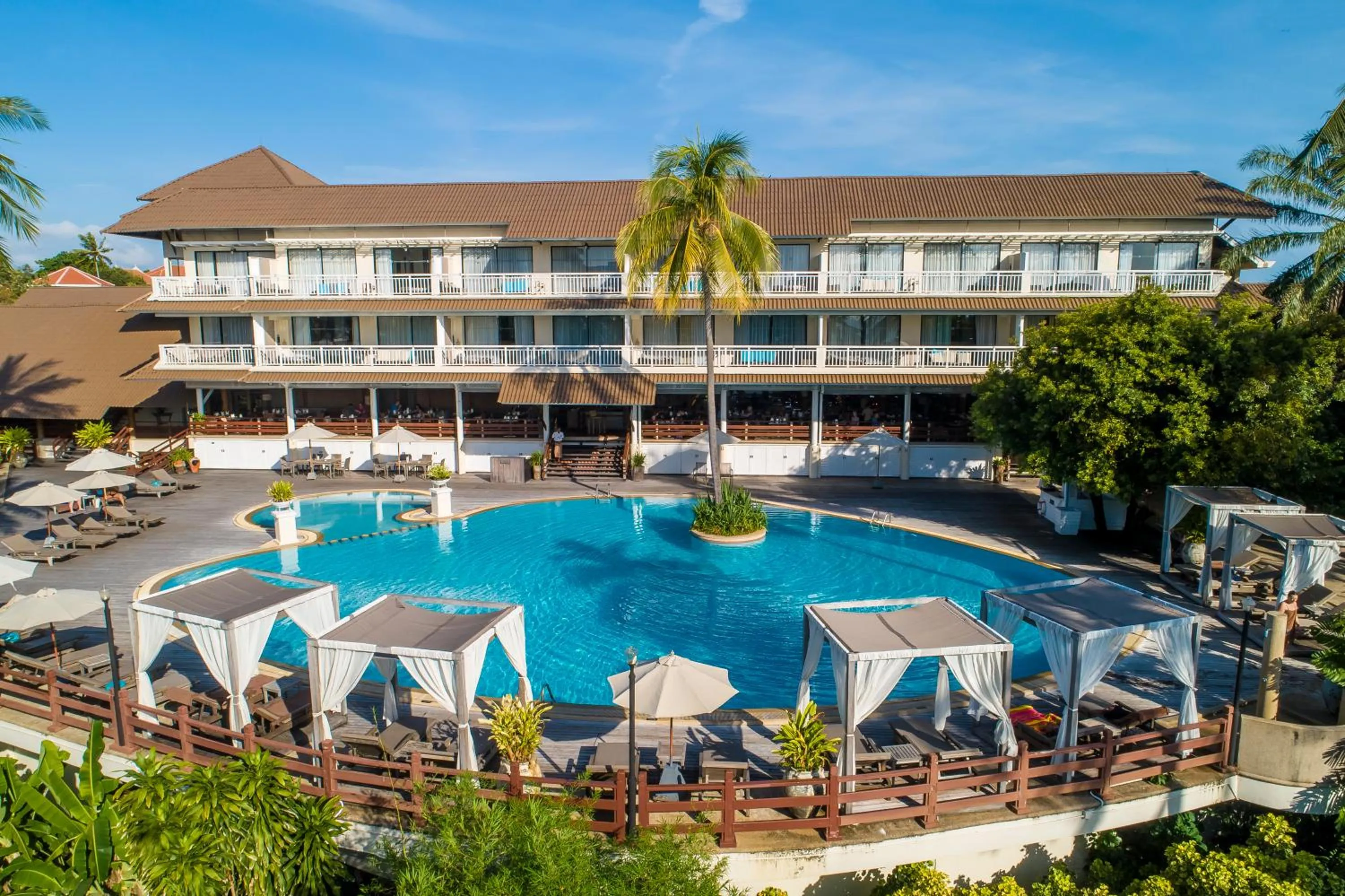Swimming pool in Cape Panwa Hotel Phuket