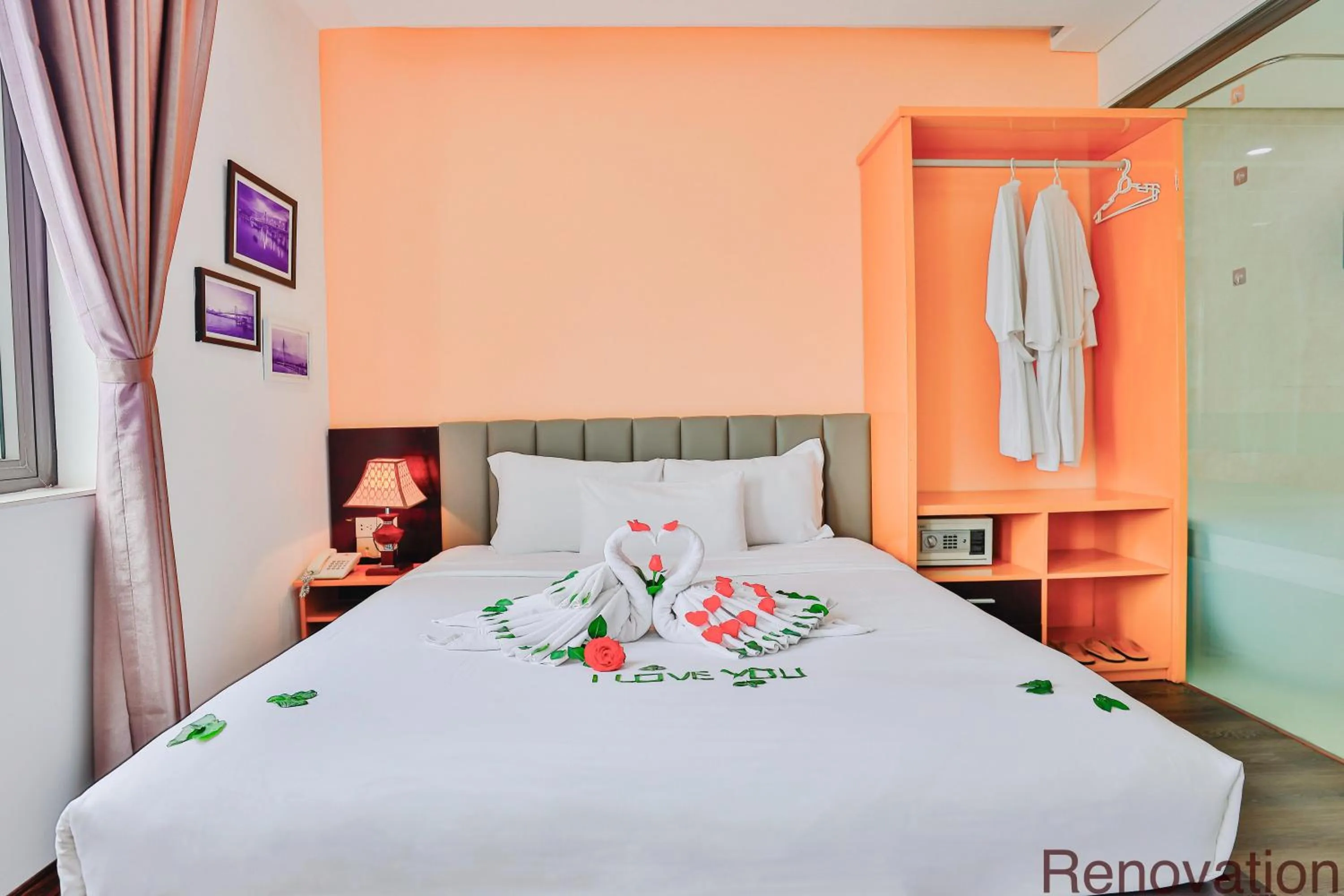 Bed in Dylan Hotel Danang