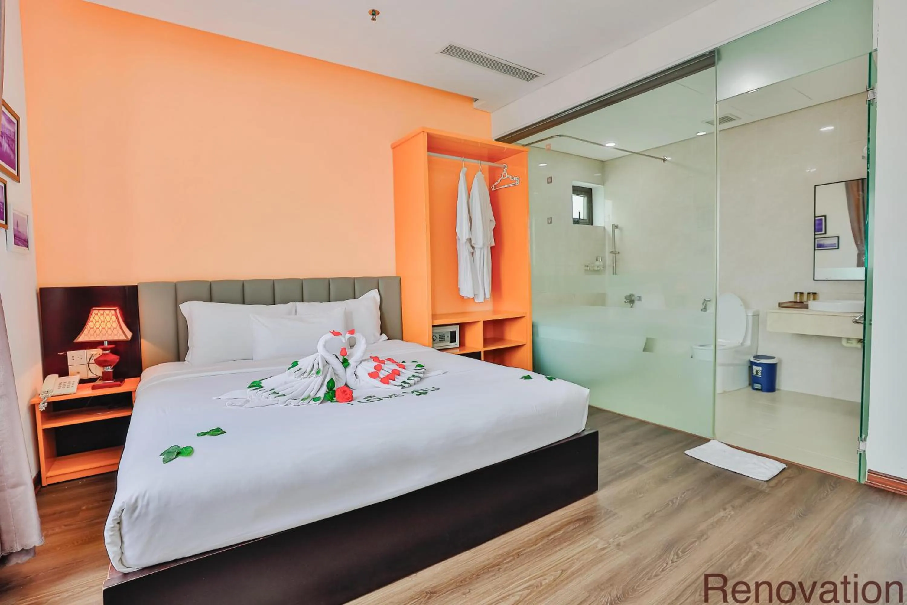 Bed in Dylan Hotel Danang