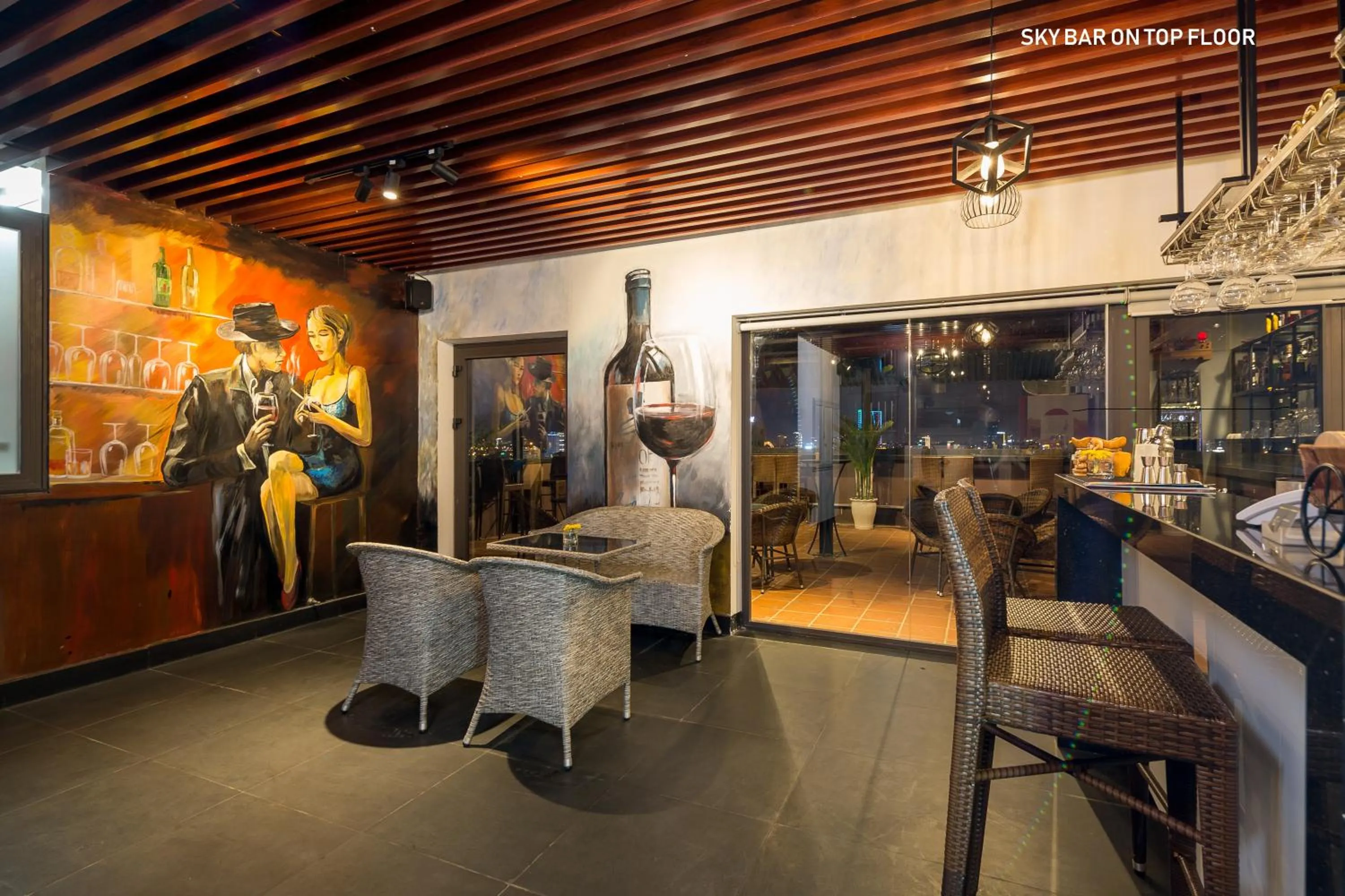 Lounge or bar in Dylan Hotel Danang