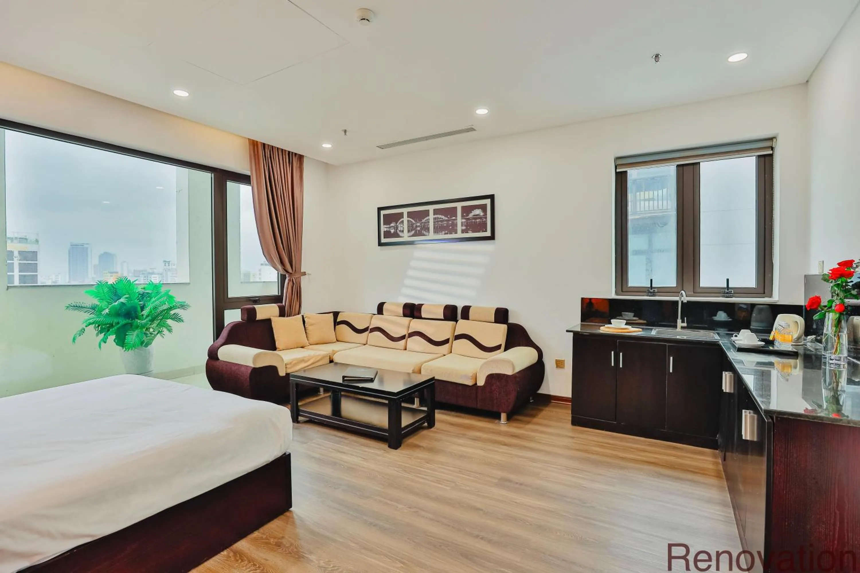 Bed in Dylan Hotel Danang