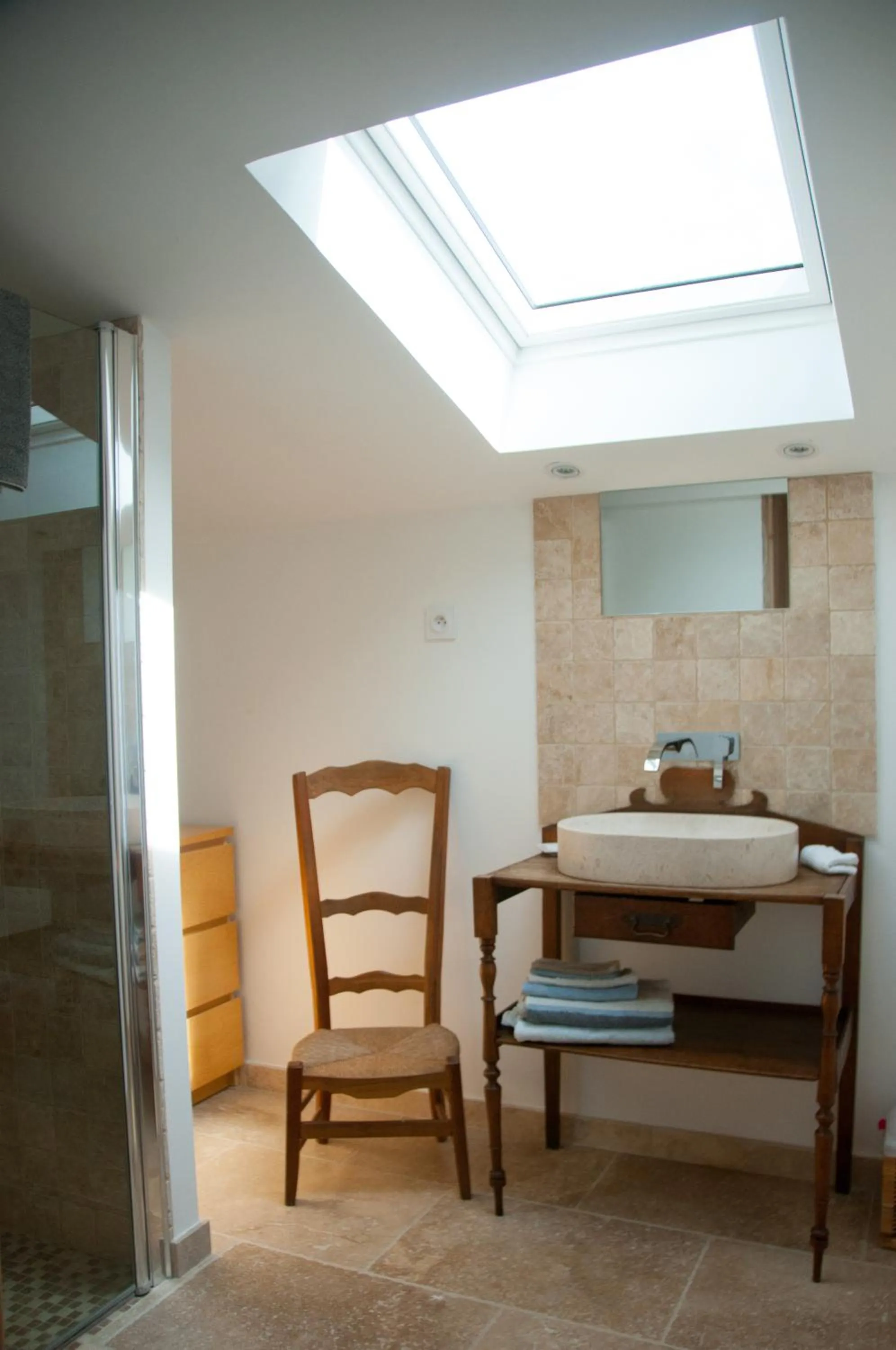 Living room in B&B Château Pierre de Lune