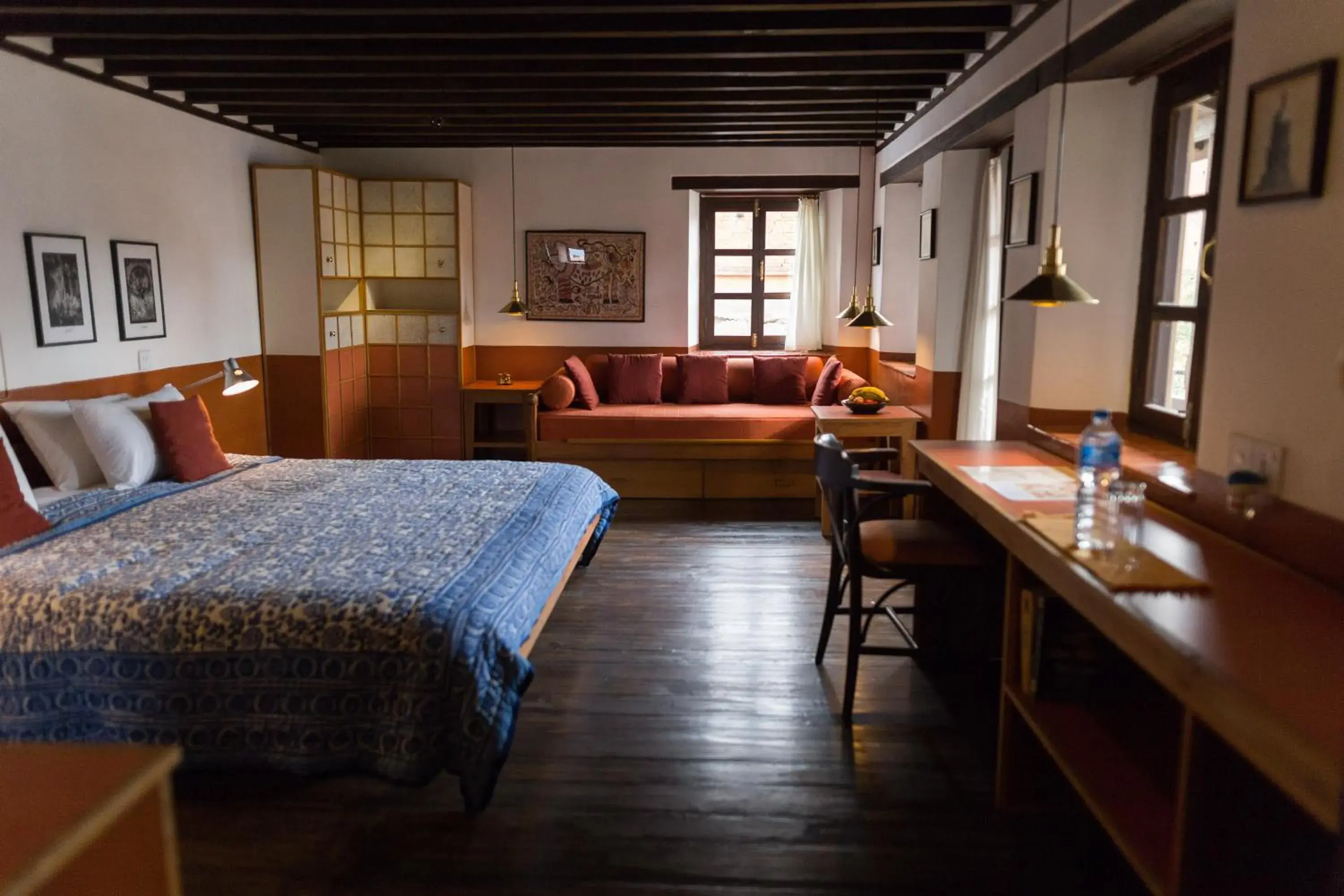 Double or Twin Room with Balcony in Milla Guesthouse Bhaktapur Double or Twin Room with Balcony in Milla Guesthouse Bhaktapur