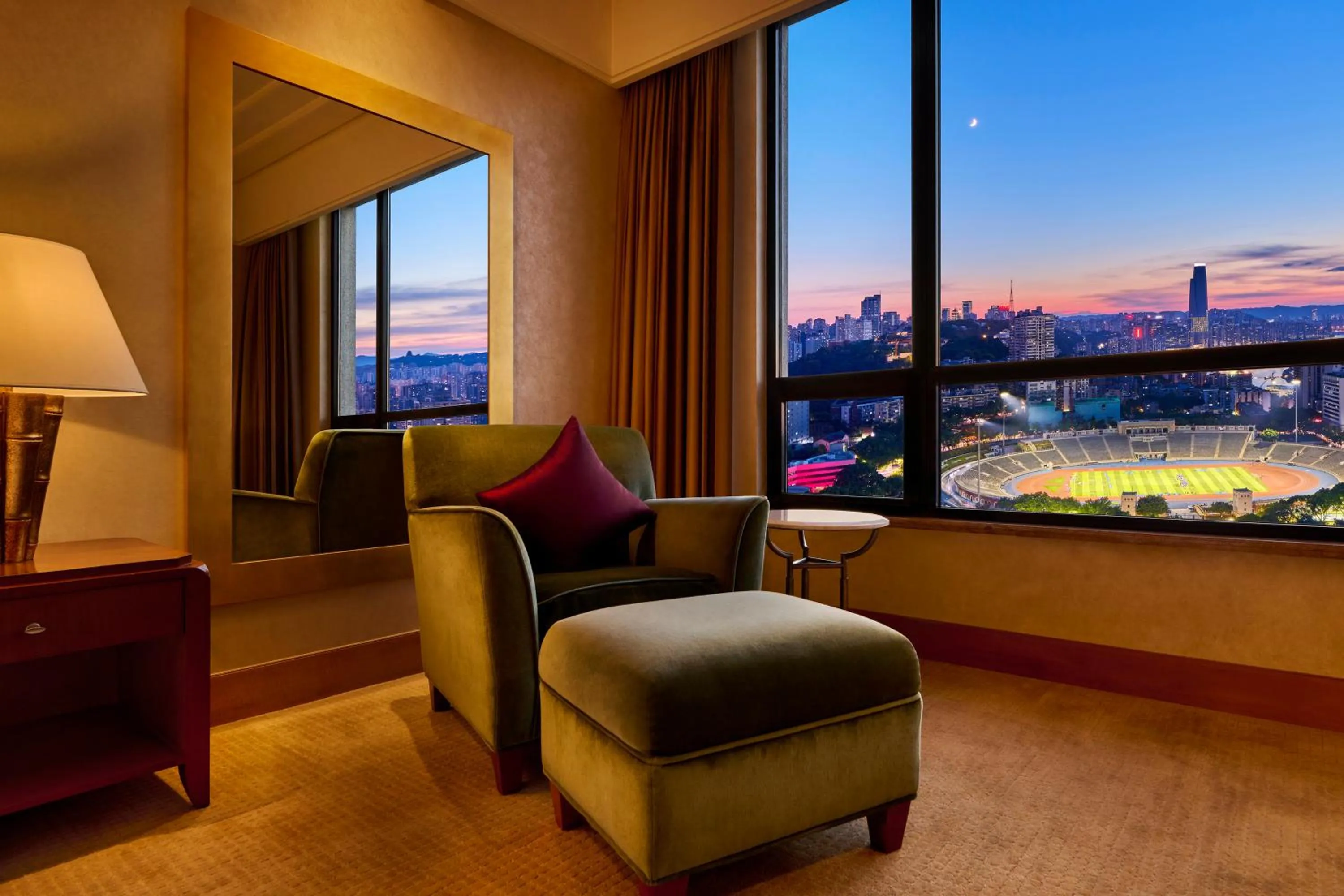 City view in Hilton Chongqing