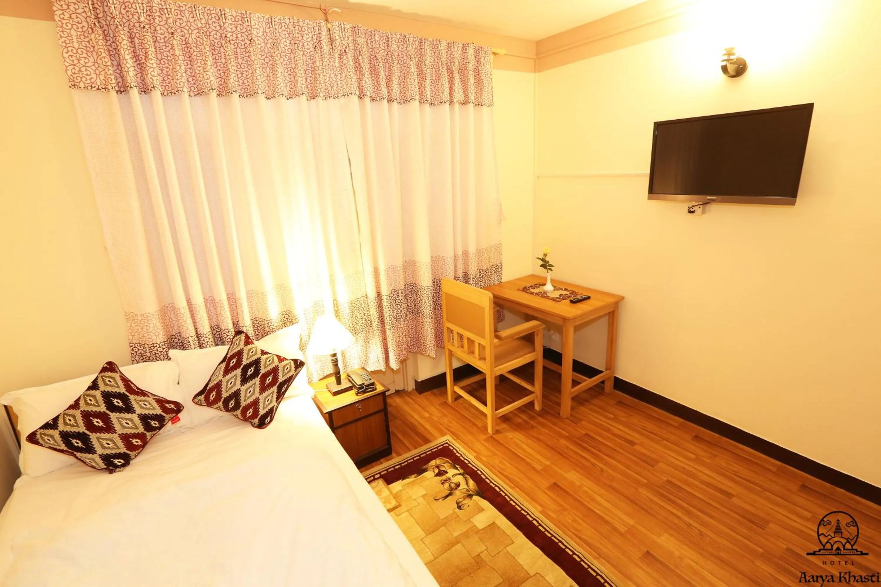 Bedroom, Bed in Aarya Chaitya Inn