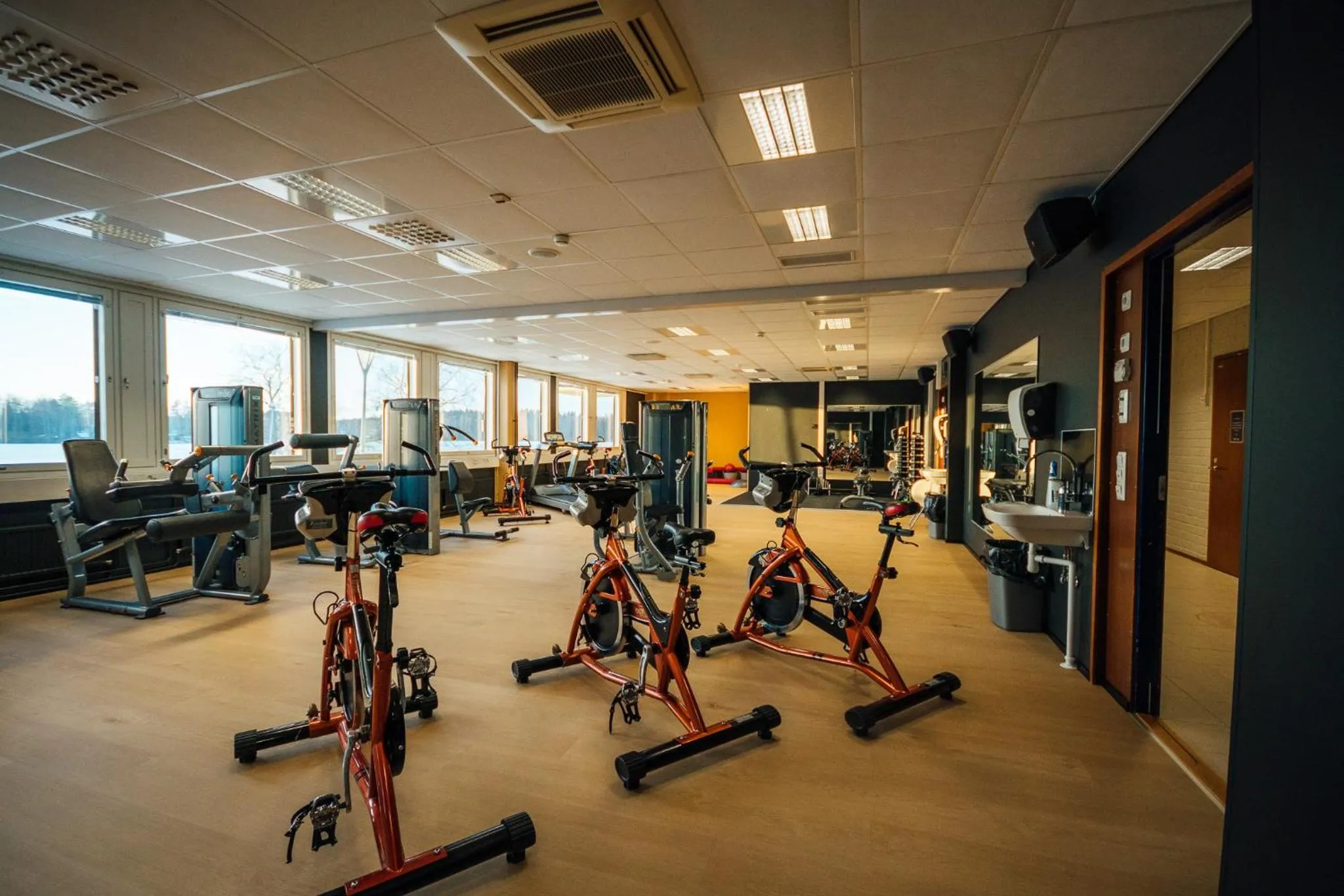 Fitness centre/facilities in Spa Hotel Kunnonpaikka