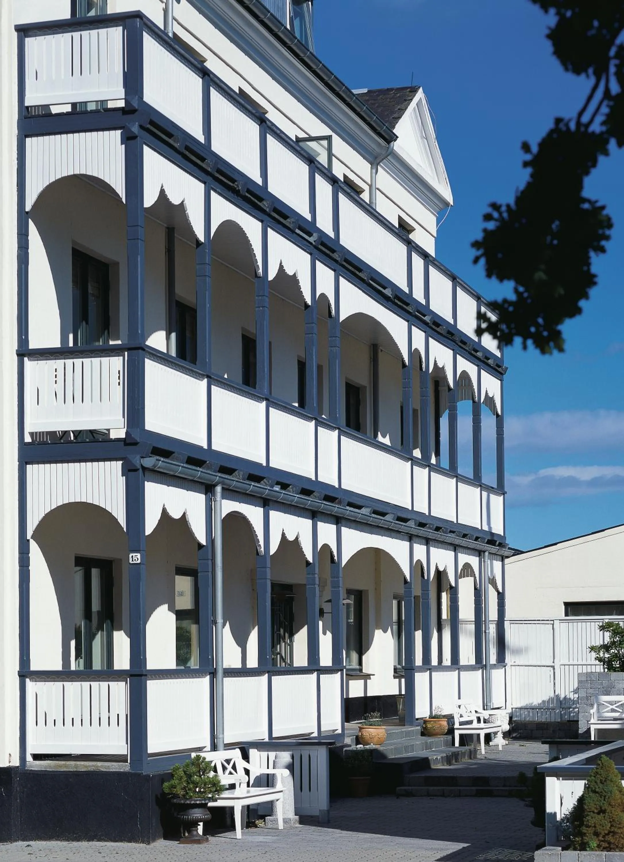 Property building in Gilleleje Badehotel