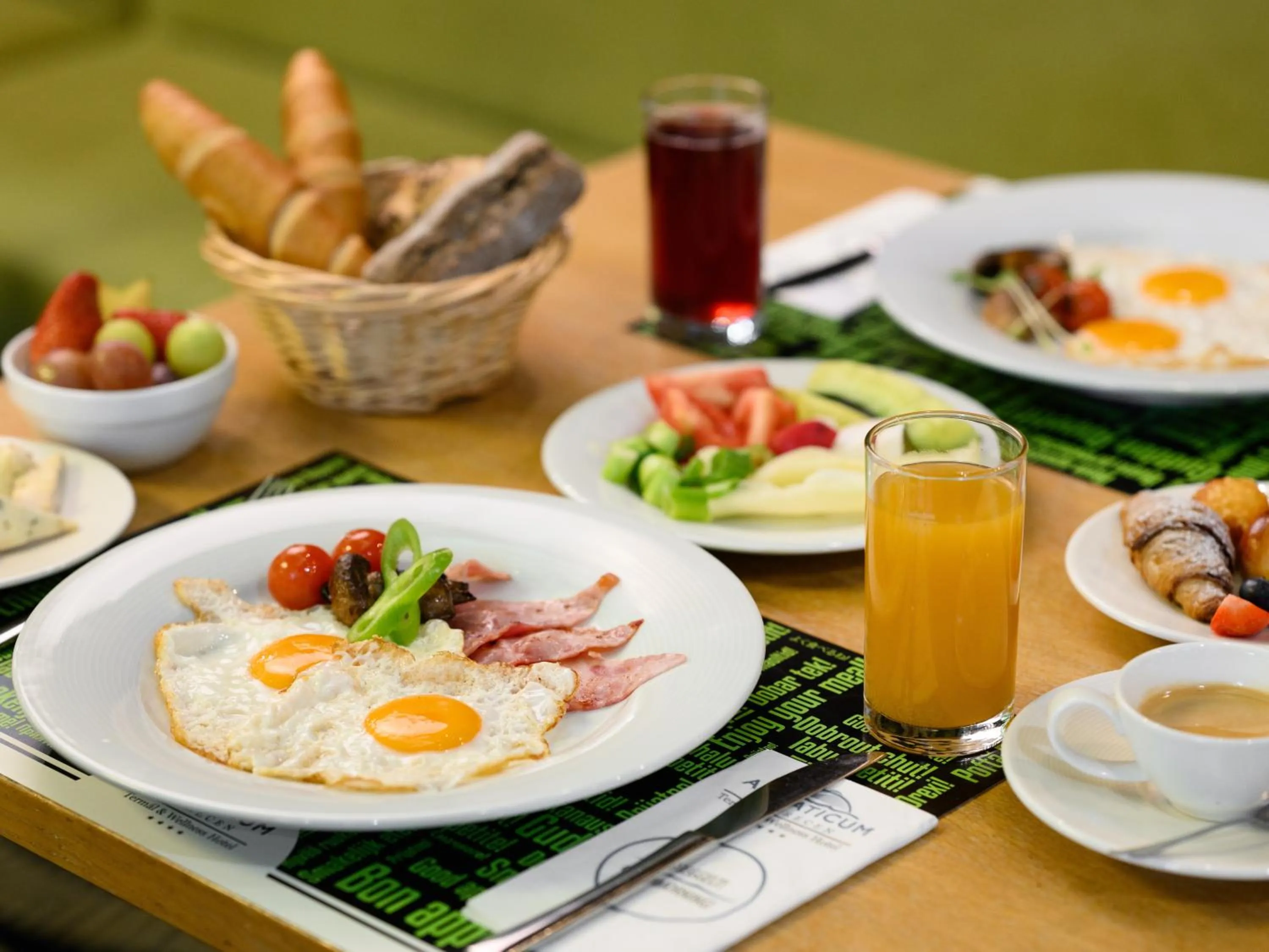 Breakfast in Aquaticum Debrecen Termal & Wellness Hotel