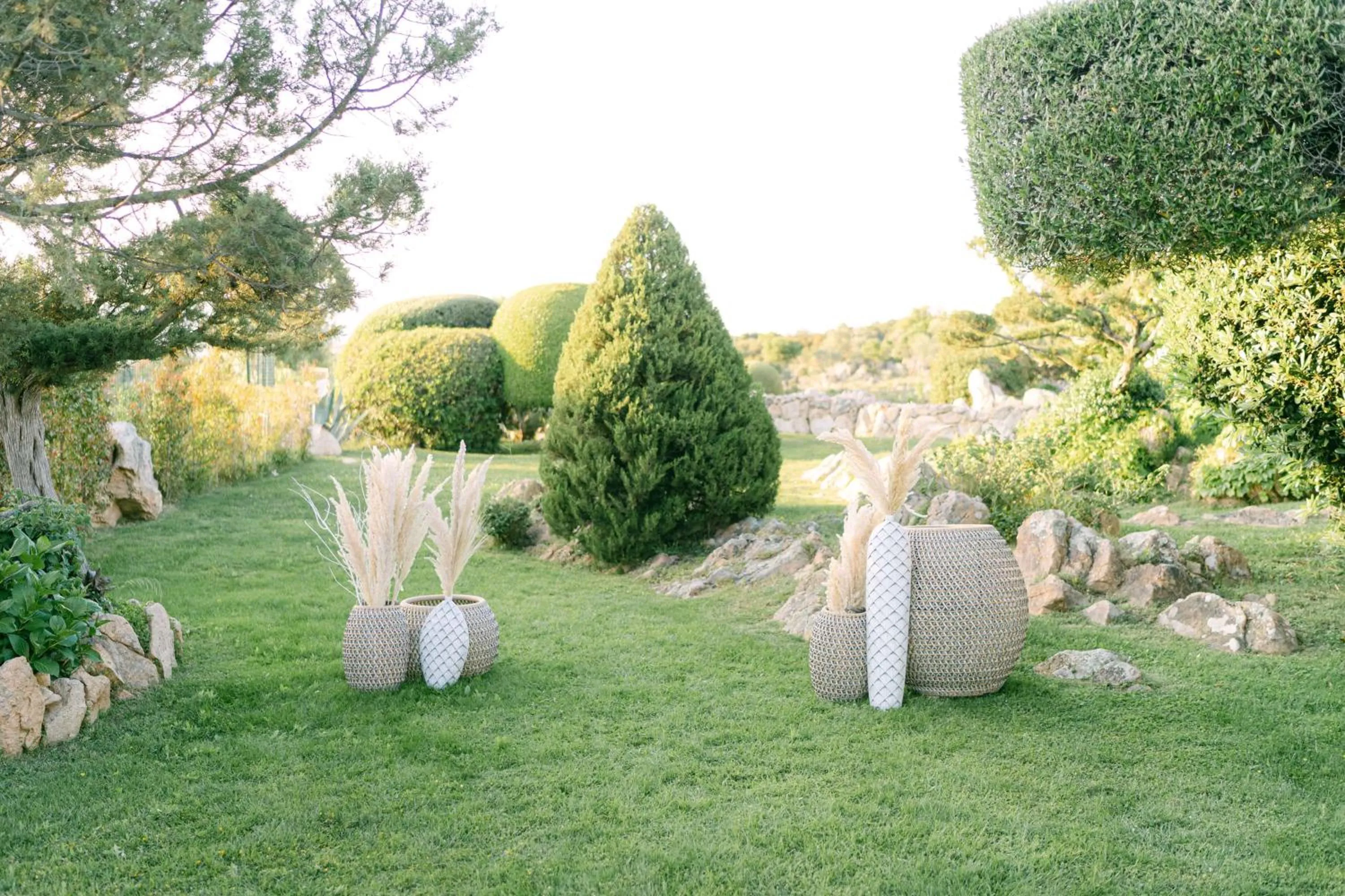 Garden in Sulià House Porto Rotondo, Curio Collection by Hilton