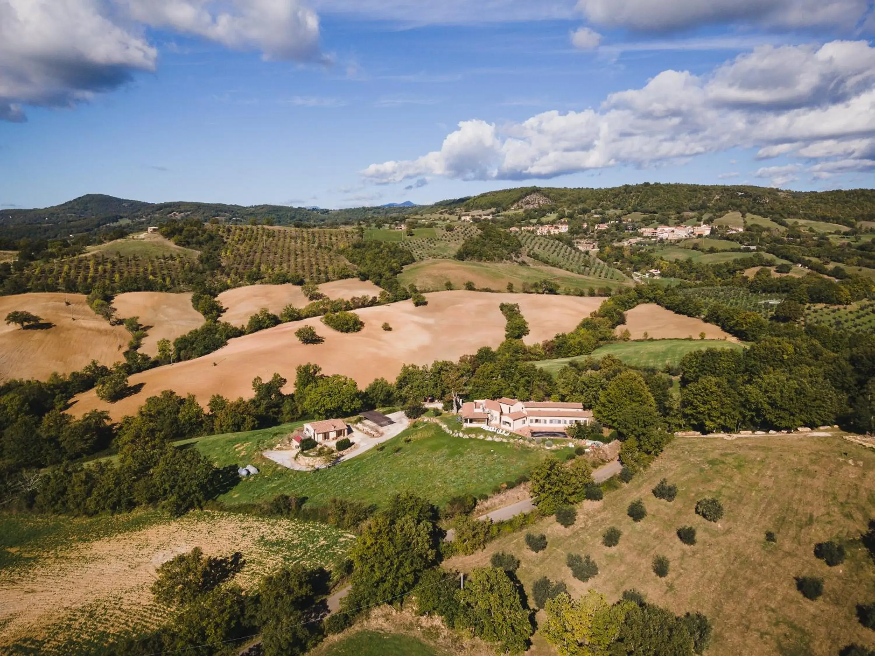 Bird's eye view in Agriturismo La Meria Bird's eye view in Agriturismo La Meria