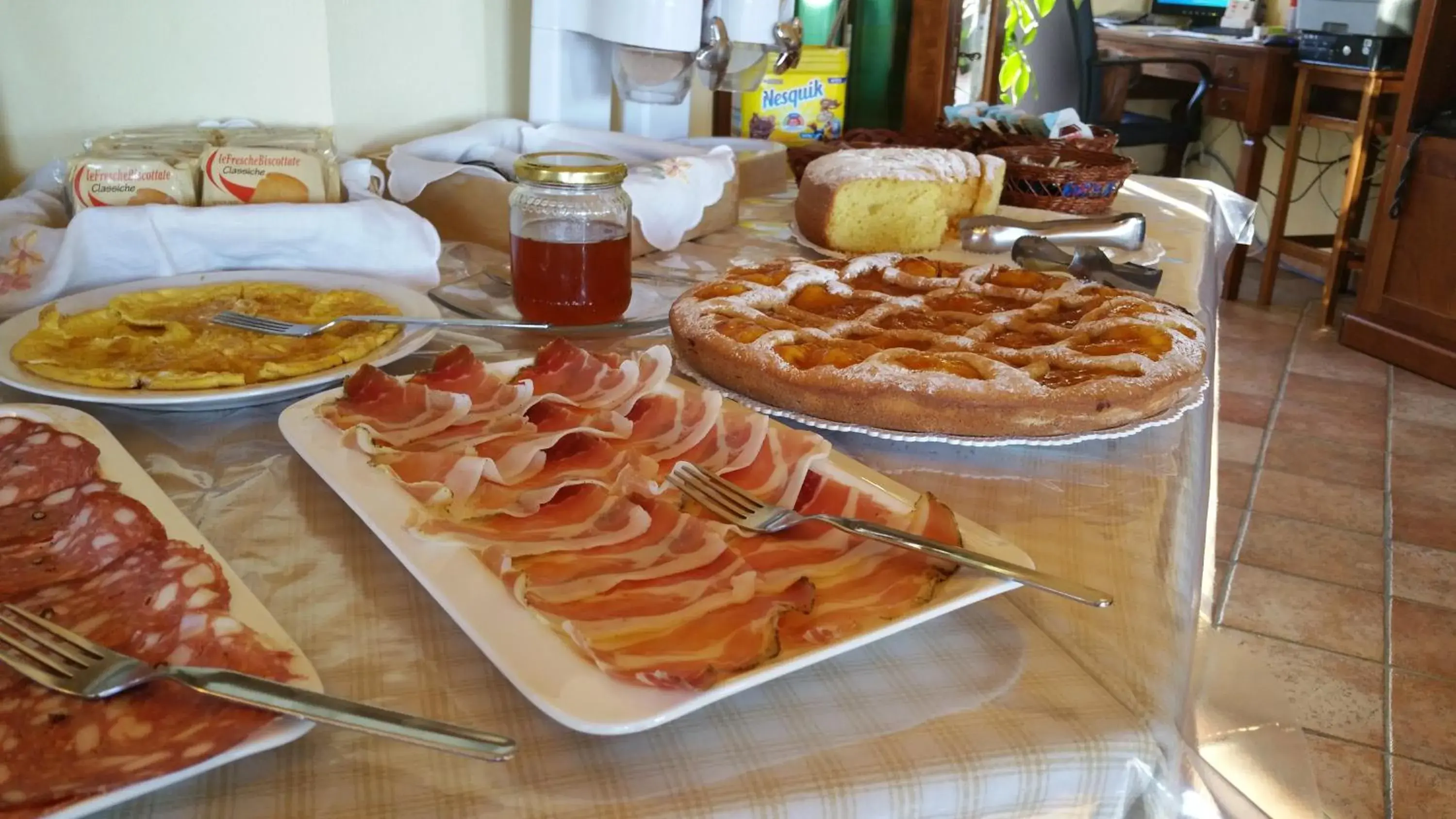 Food close-up in Agriturismo La Meria Food close-up in Agriturismo La Meria