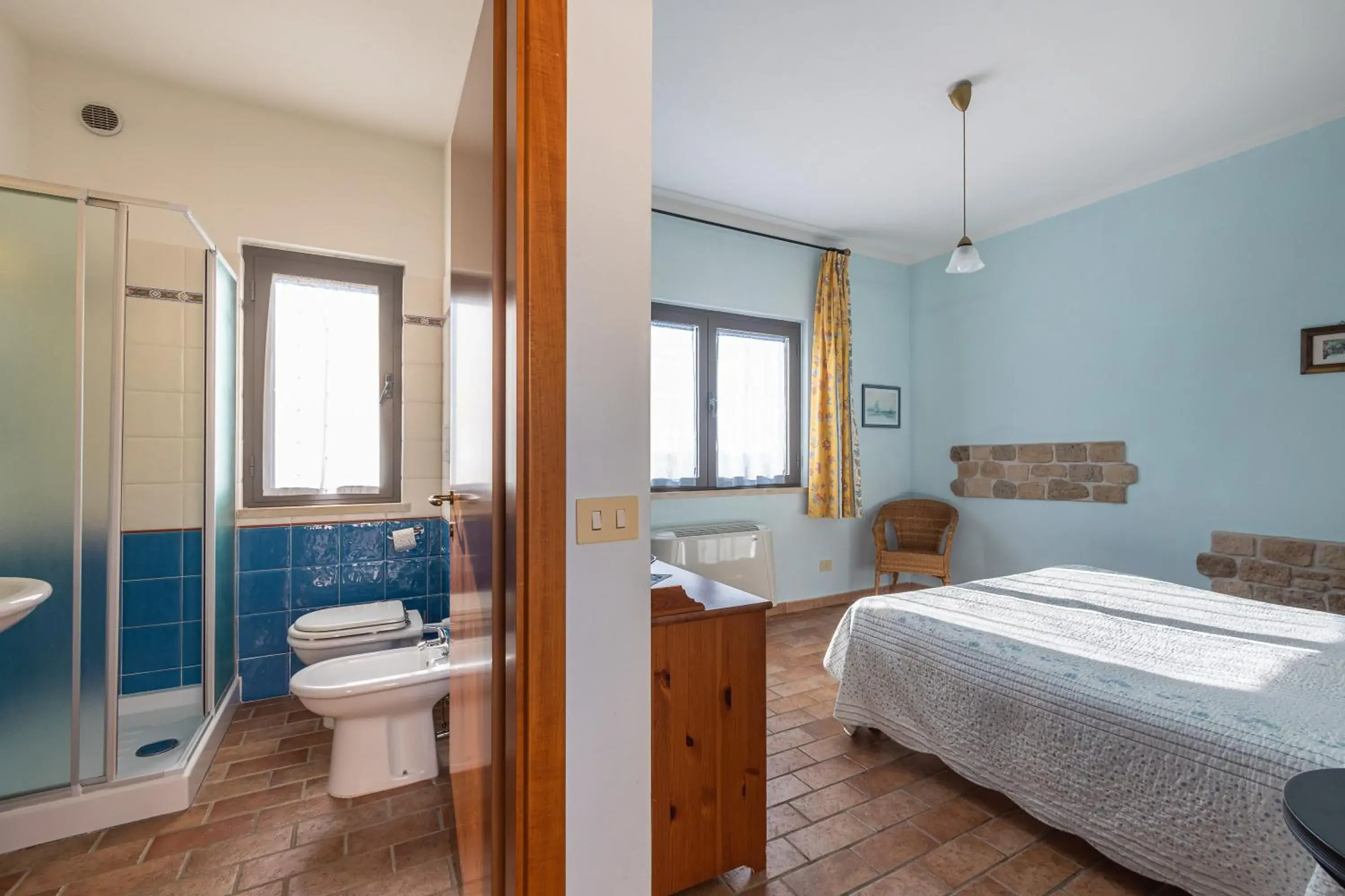 Bedroom, Bed in Agriturismo La Meria Bedroom, Bed in Agriturismo La Meria