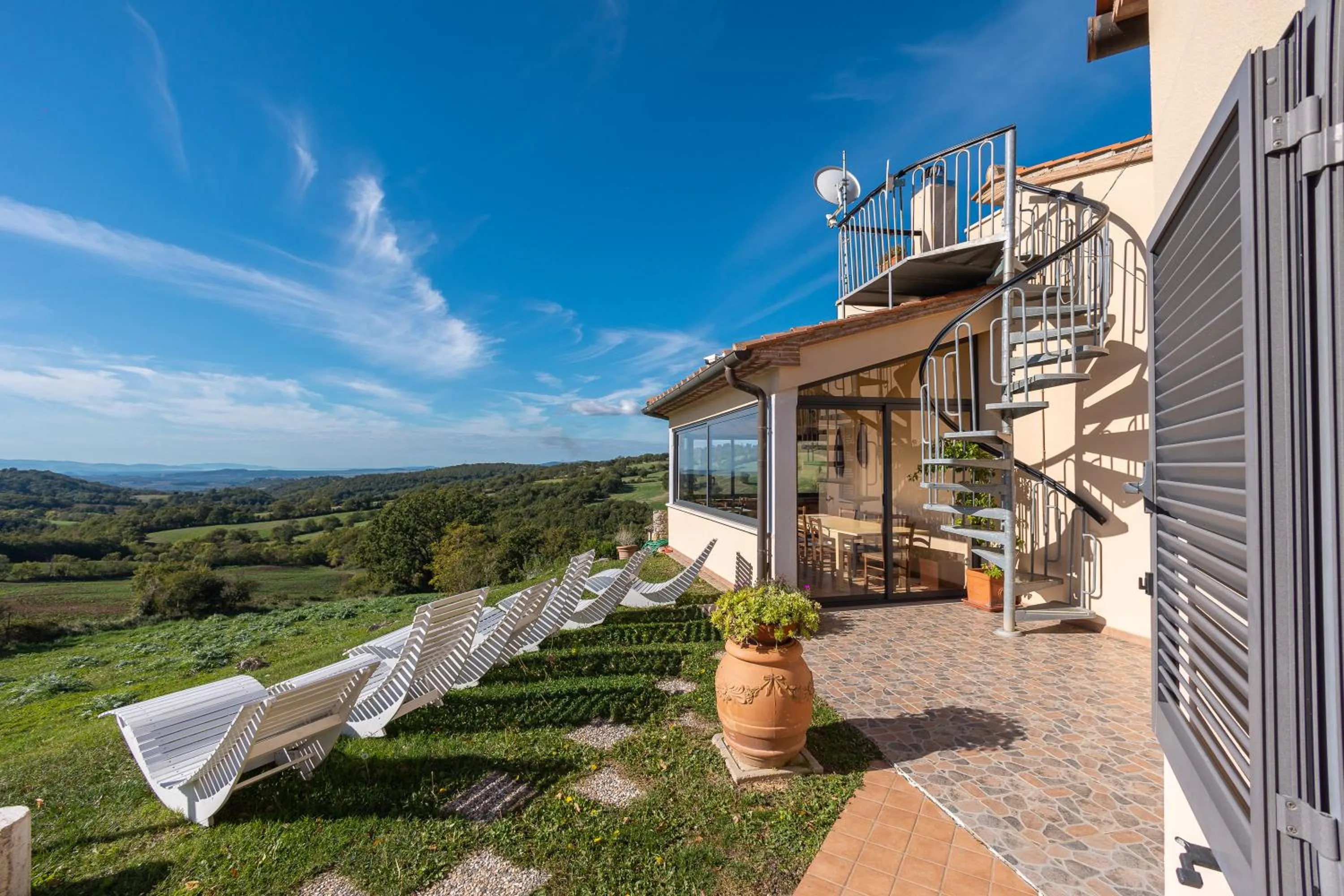 Natural landscape in Agriturismo La Meria