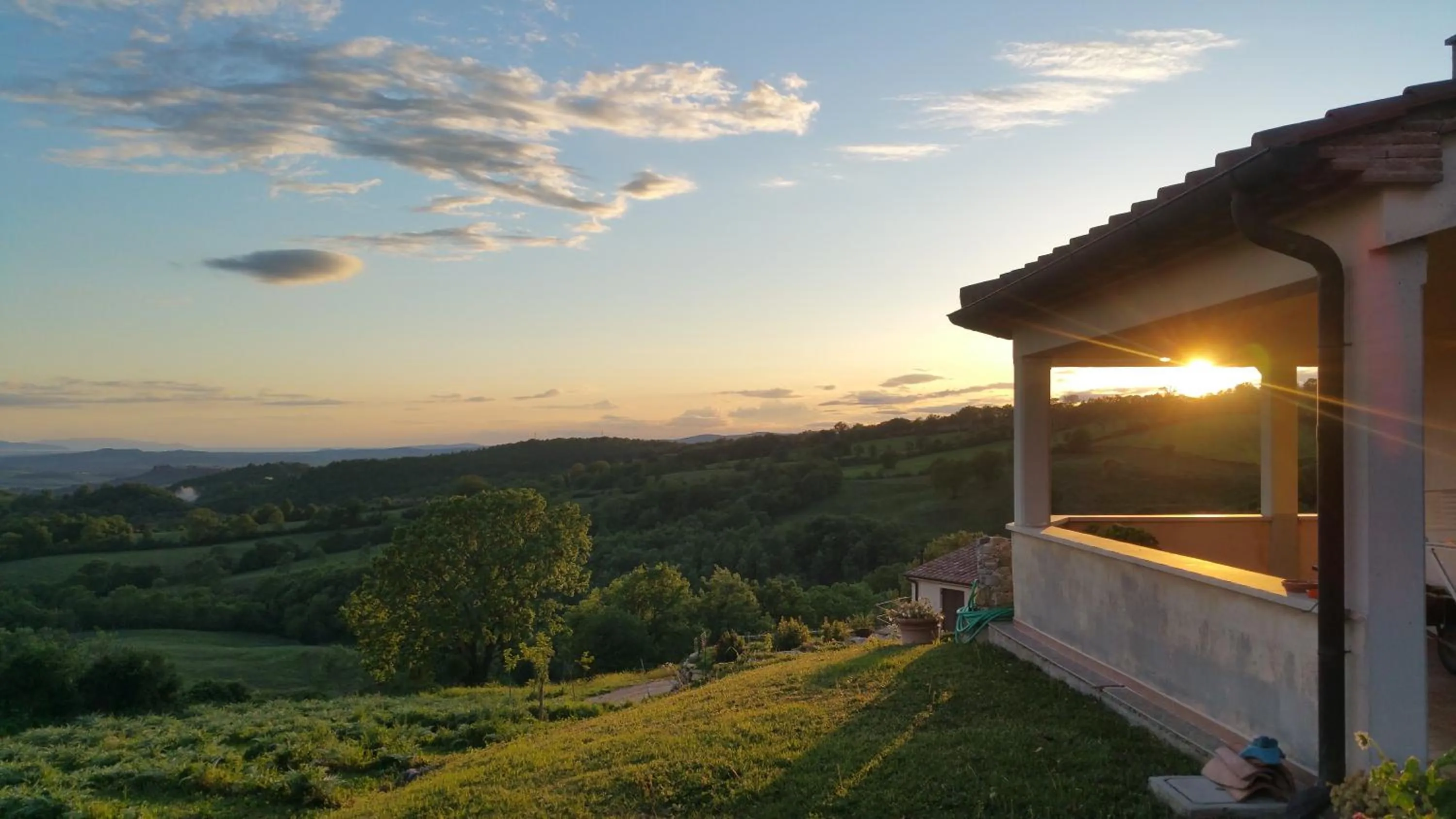 Balcony/Terrace in Agriturismo La Meria