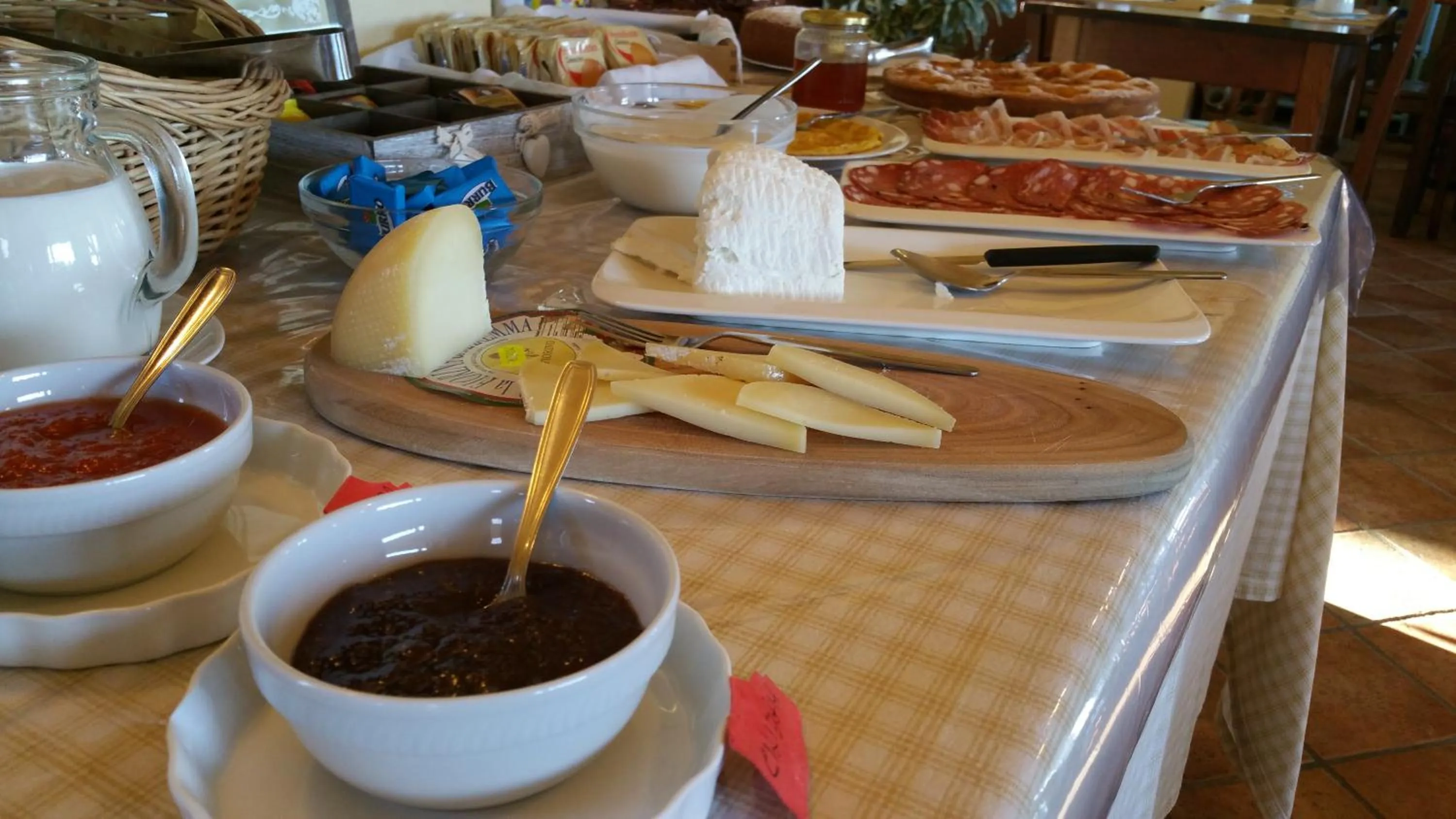 Breakfast in Agriturismo La Meria