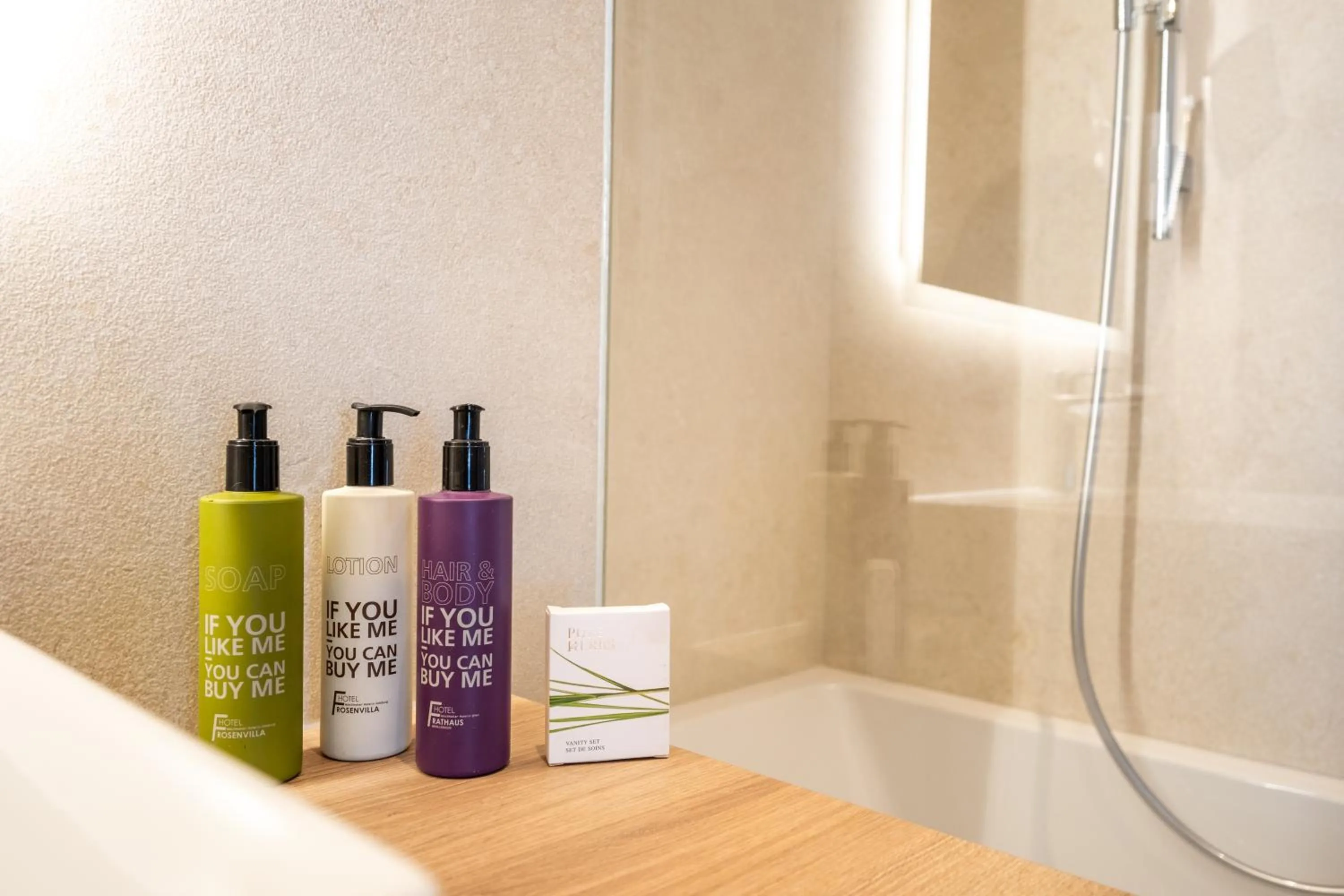 Bathroom in Hotel Rosenvilla