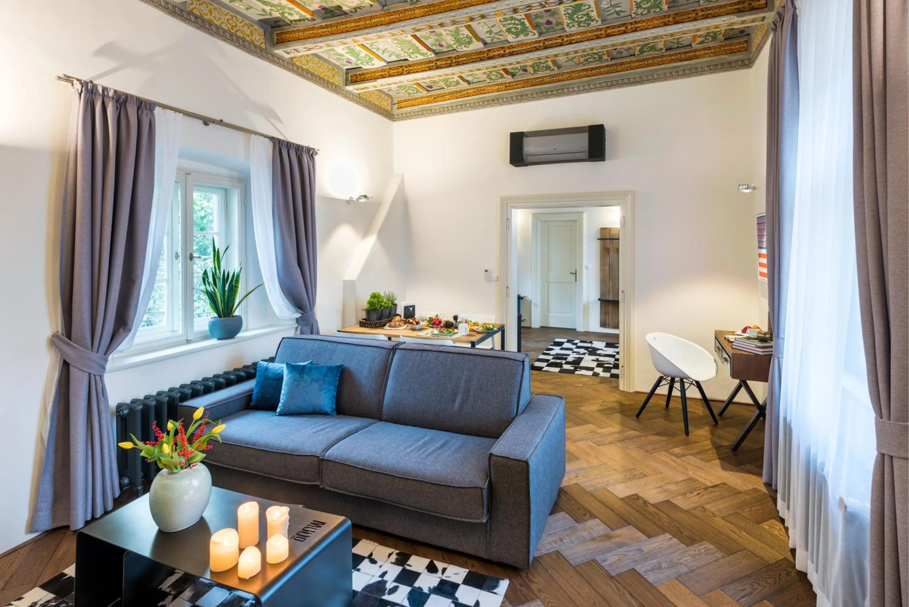 Living room in MOOo by the Castle