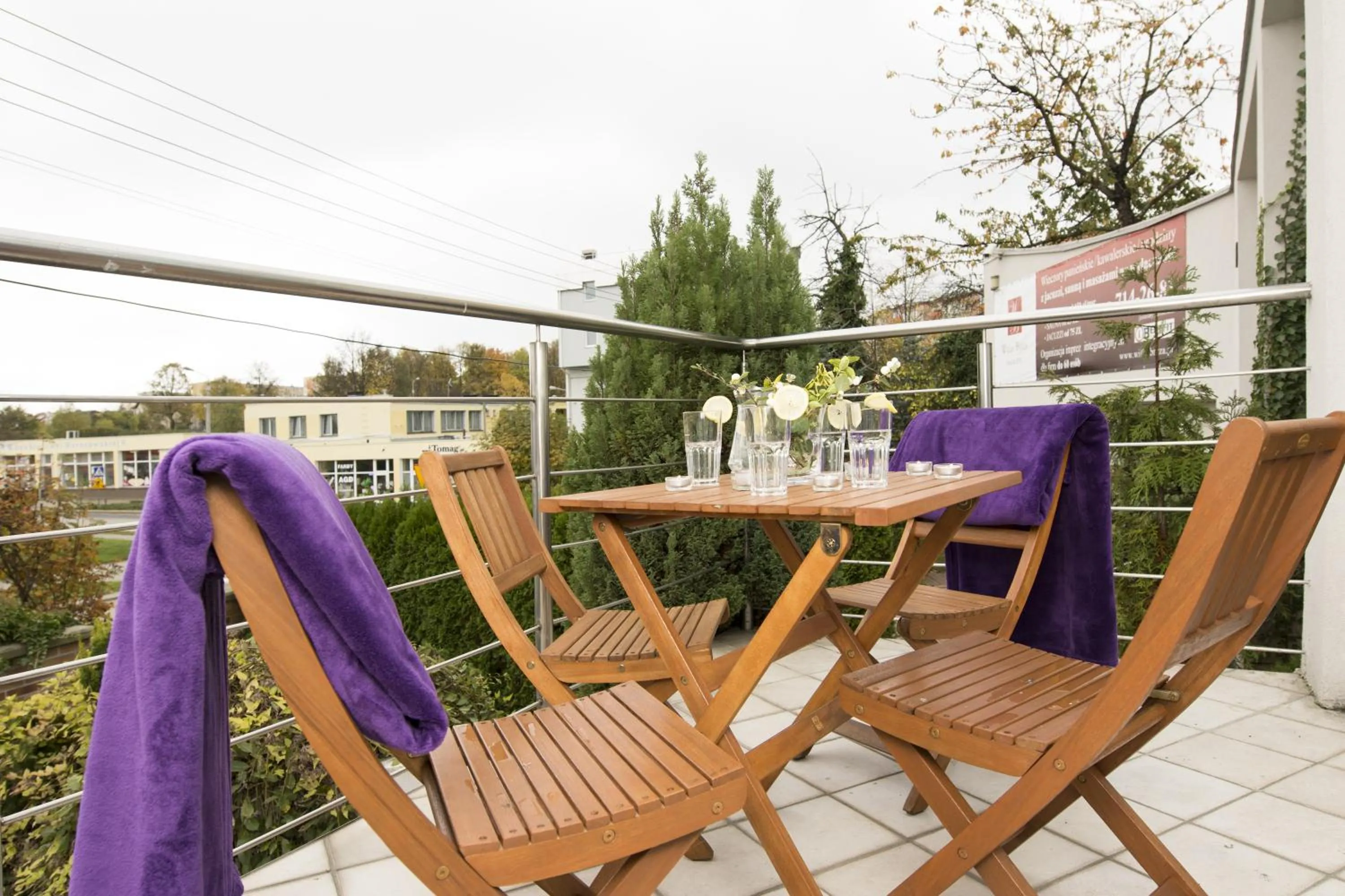 Garden in Willa Bryza