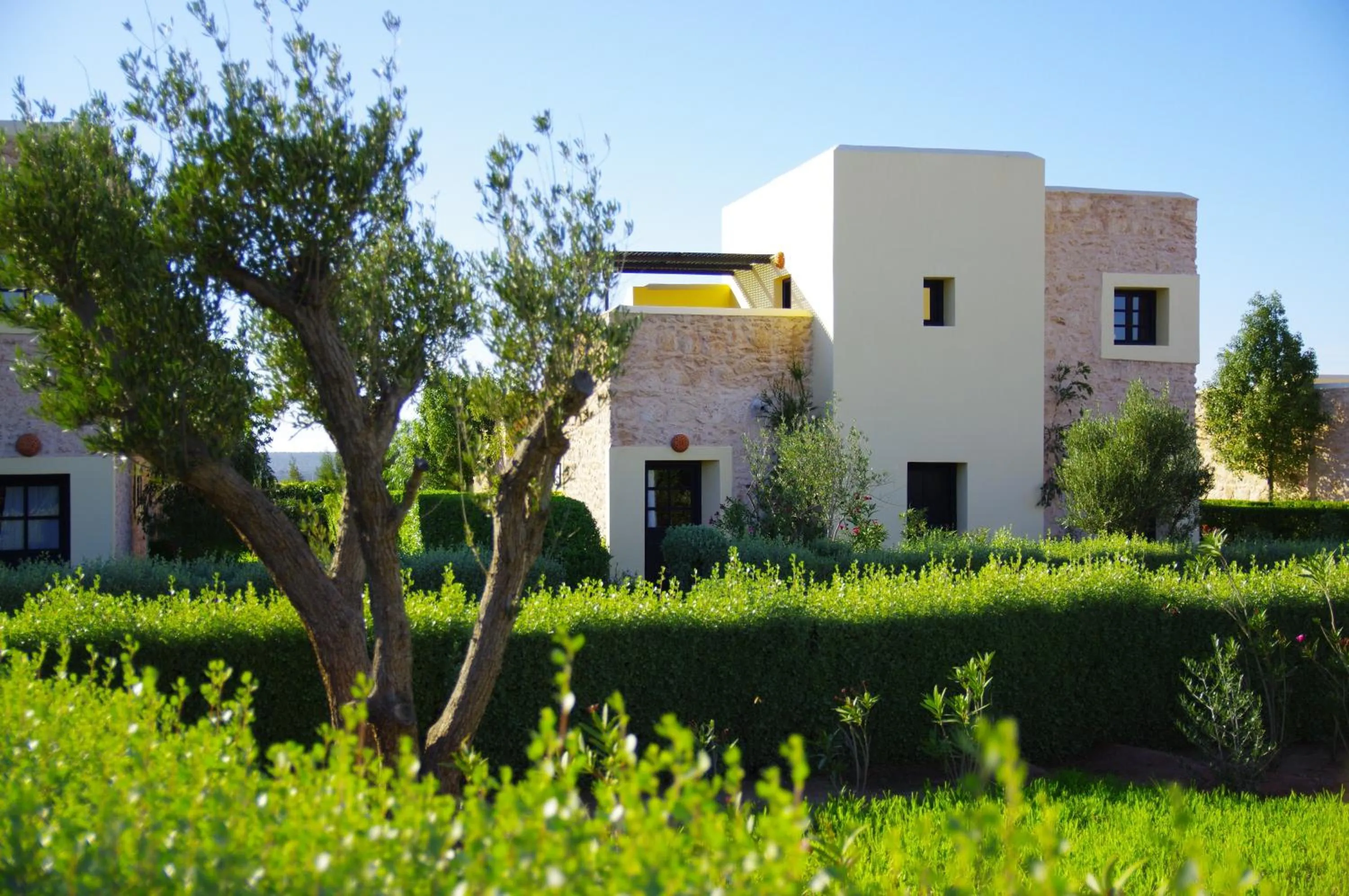 Garden view in Essaouira Lodge