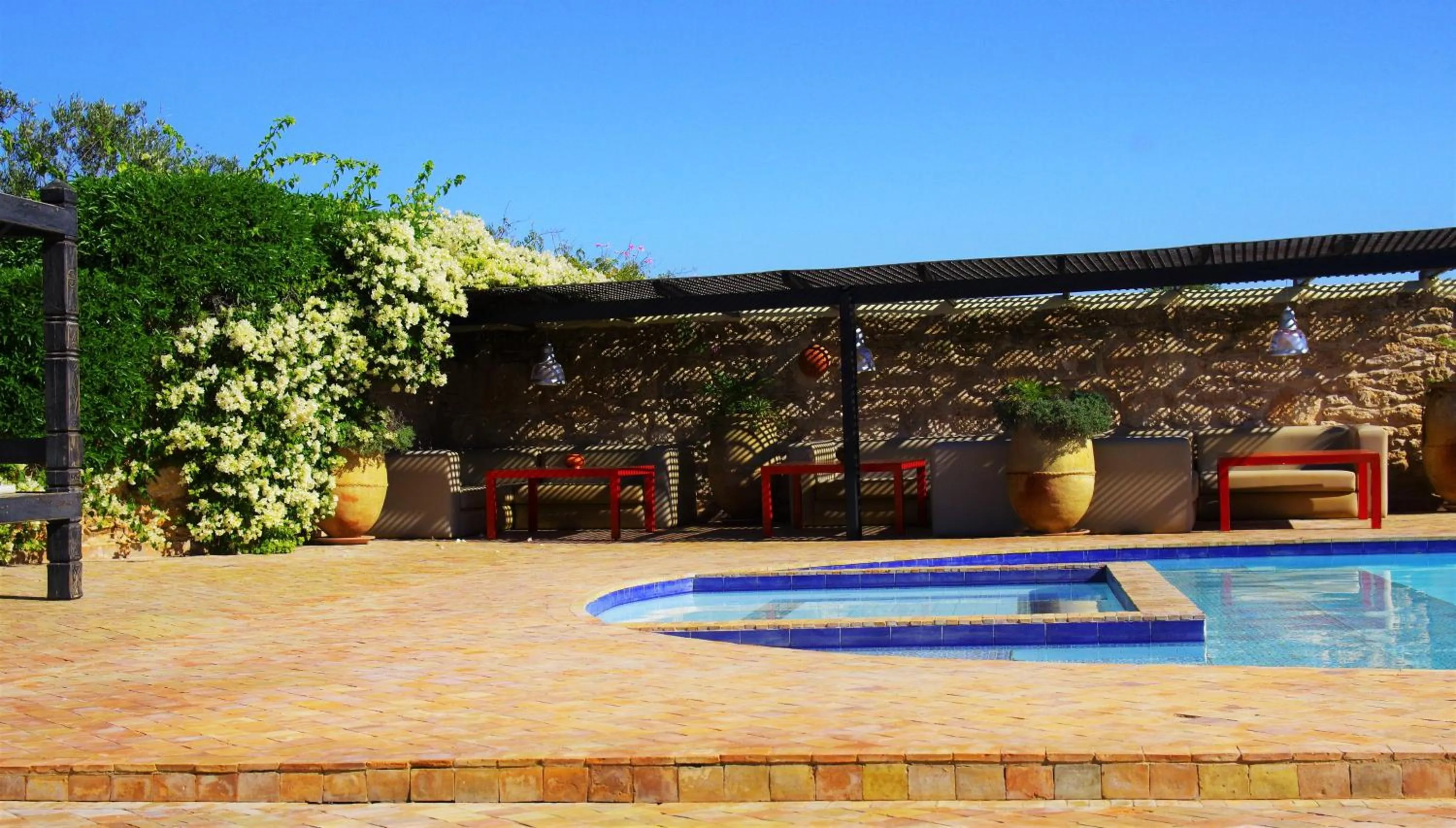 Swimming pool in Essaouira Lodge