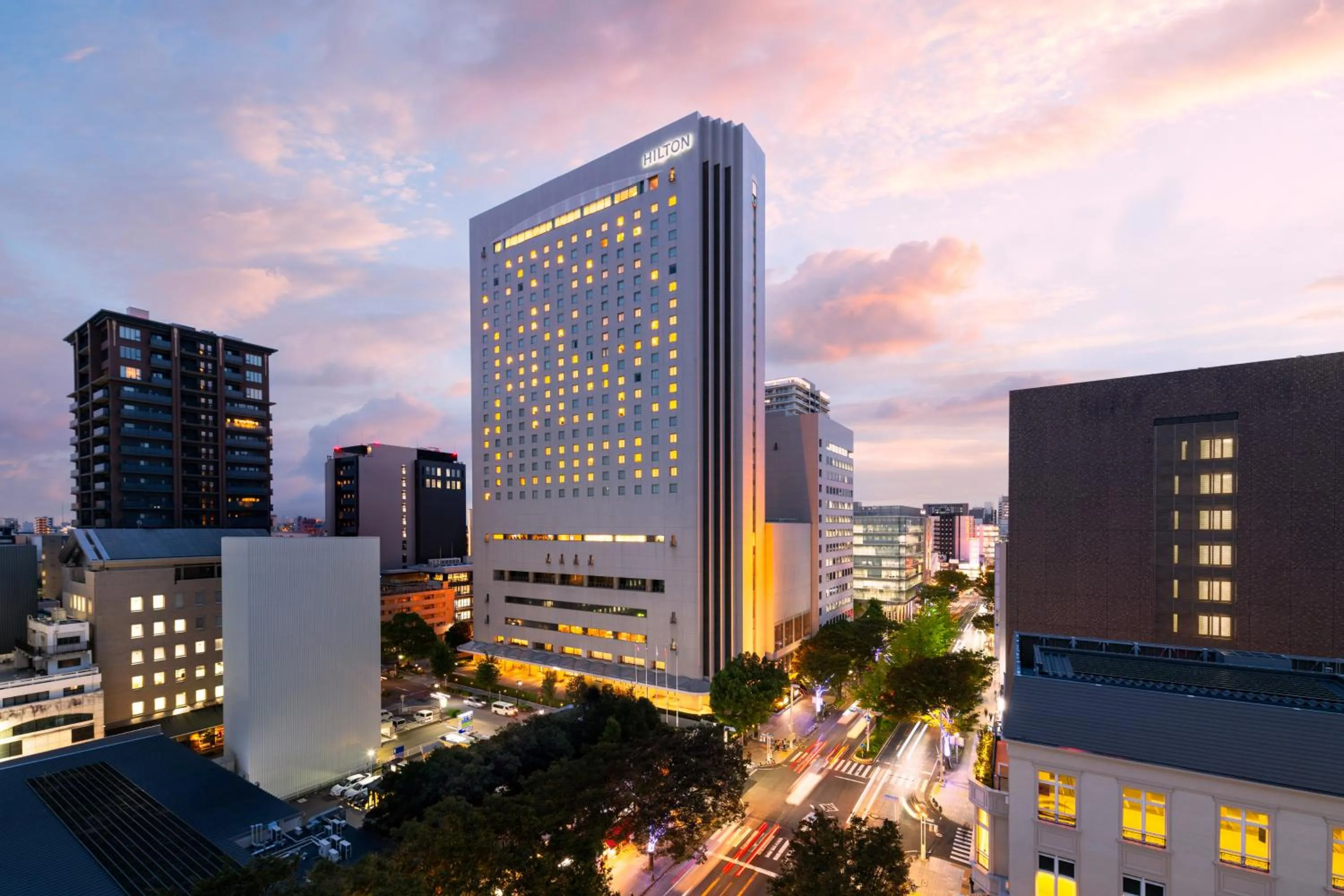 Property building in Hilton Nagoya Hotel