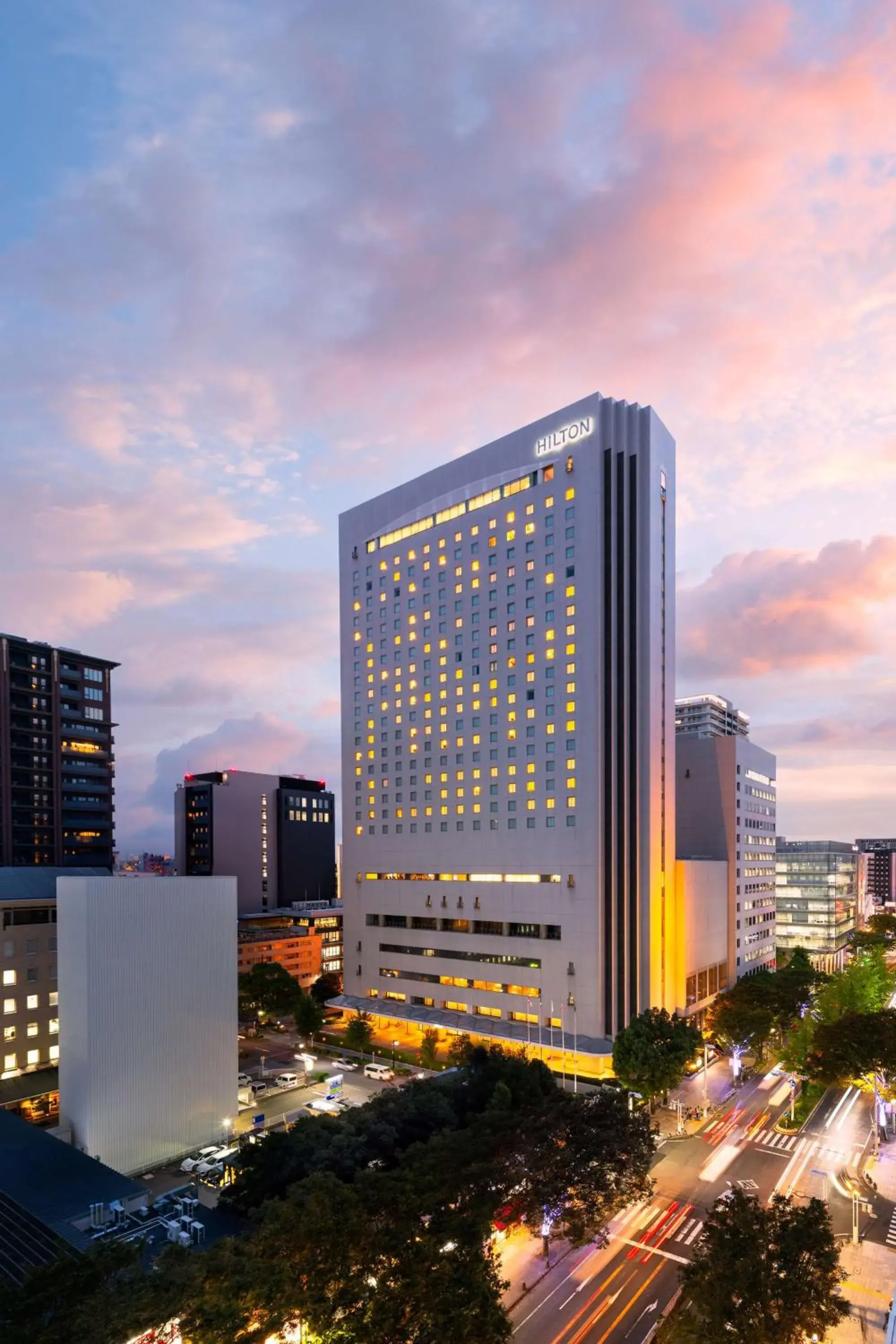 Property building in Hilton Nagoya Hotel Property building in Hilton Nagoya Hotel