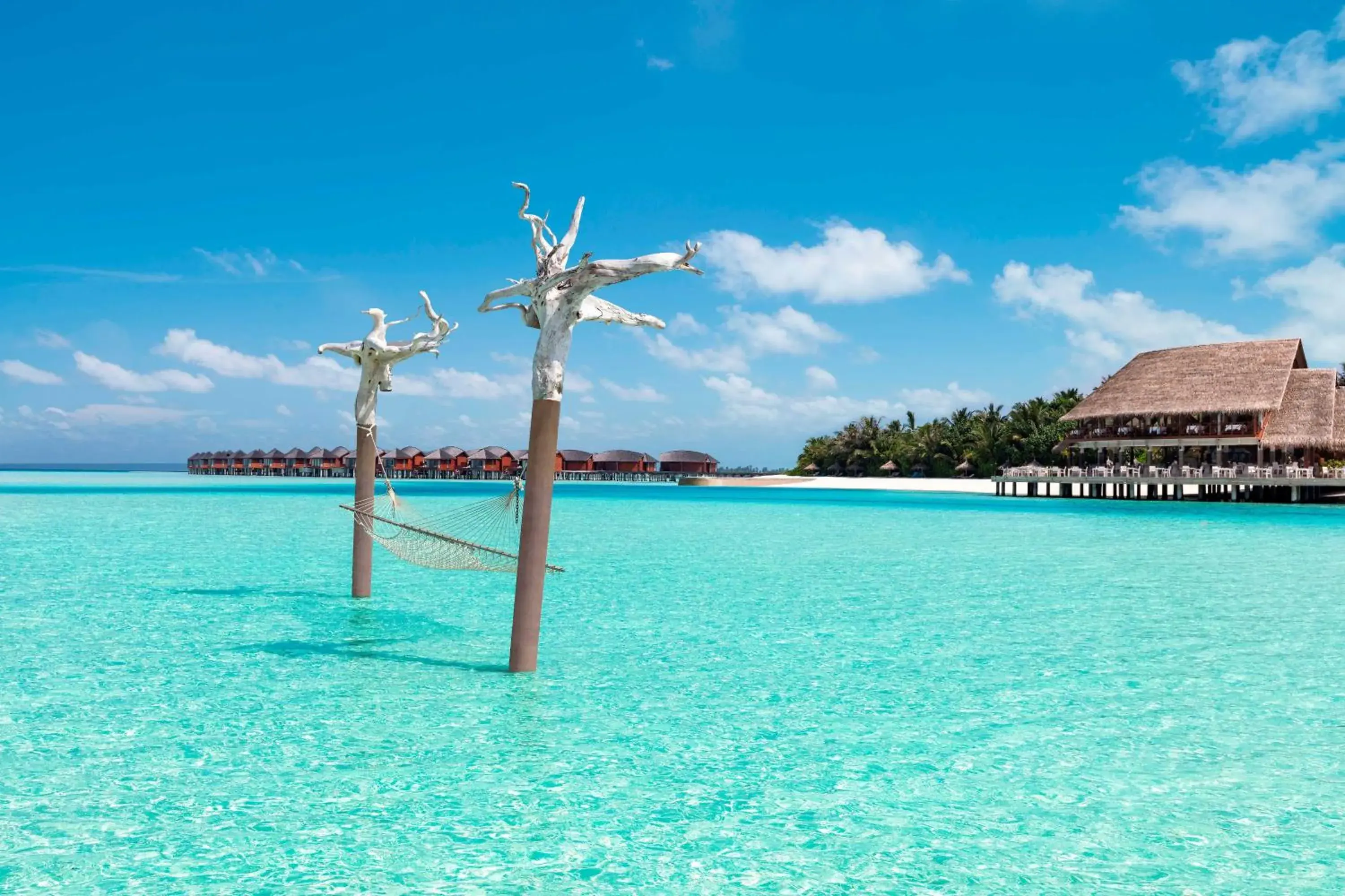 Sea view in Anantara Dhigu Maldives Resort Sea view in Anantara Dhigu Maldives Resort