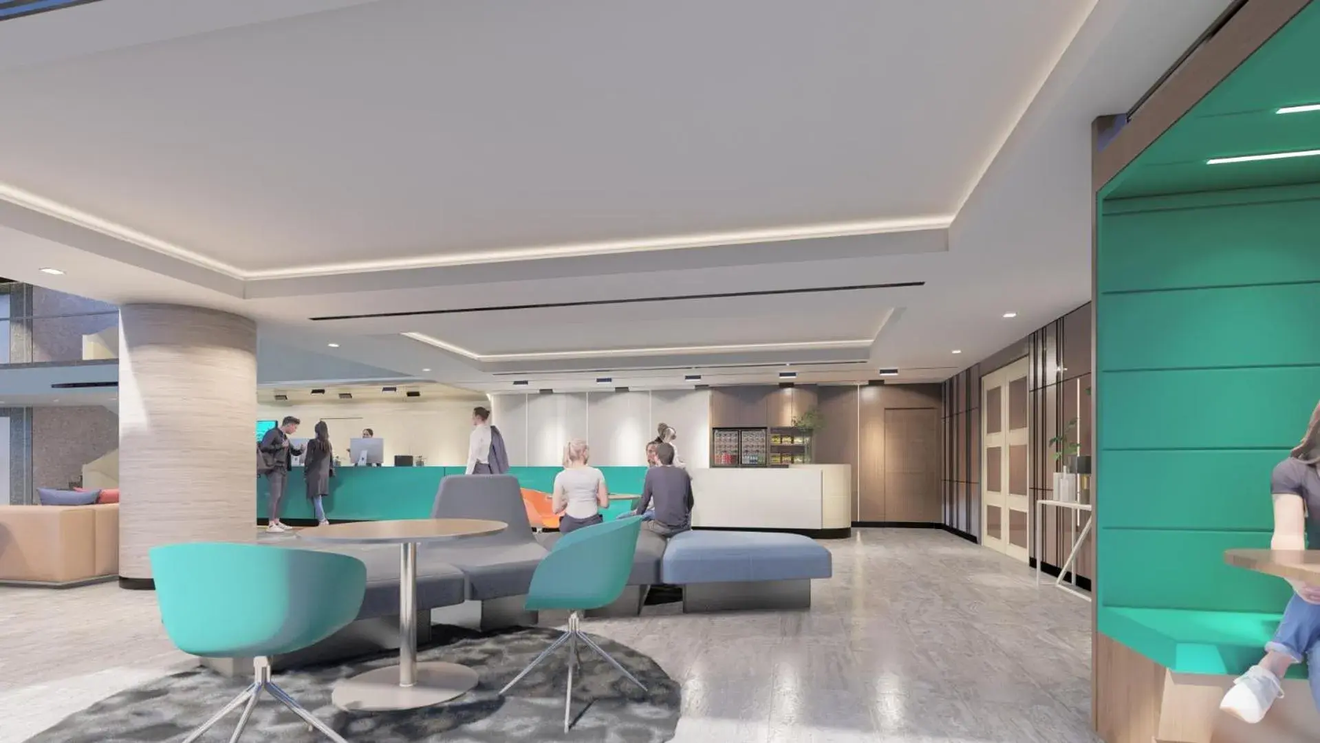 Lobby or reception in King Park Avenue Hotel Bangkok Lobby or reception in King Park Avenue Hotel Bangkok