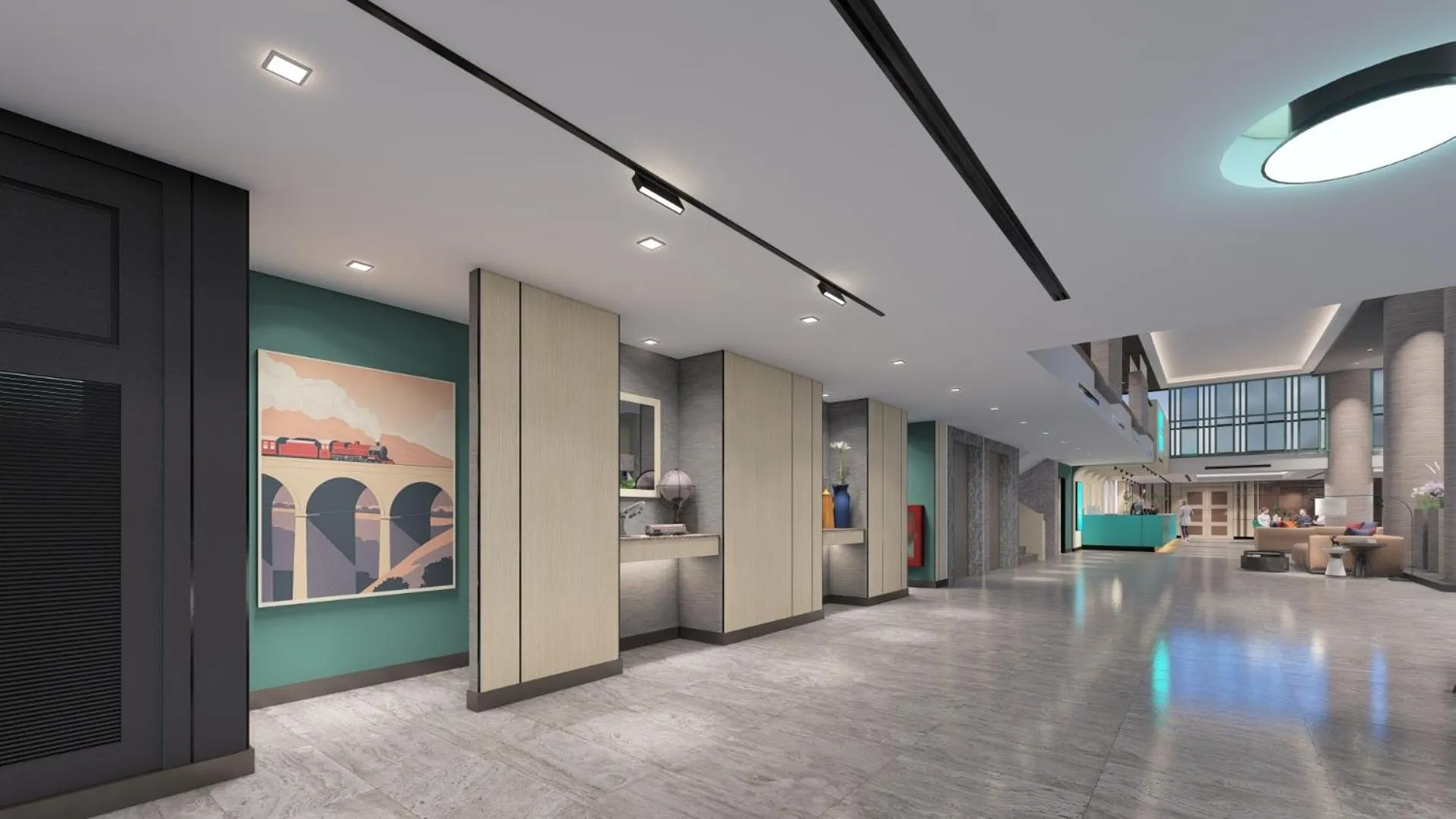 Lobby or reception in King Park Avenue Hotel Bangkok