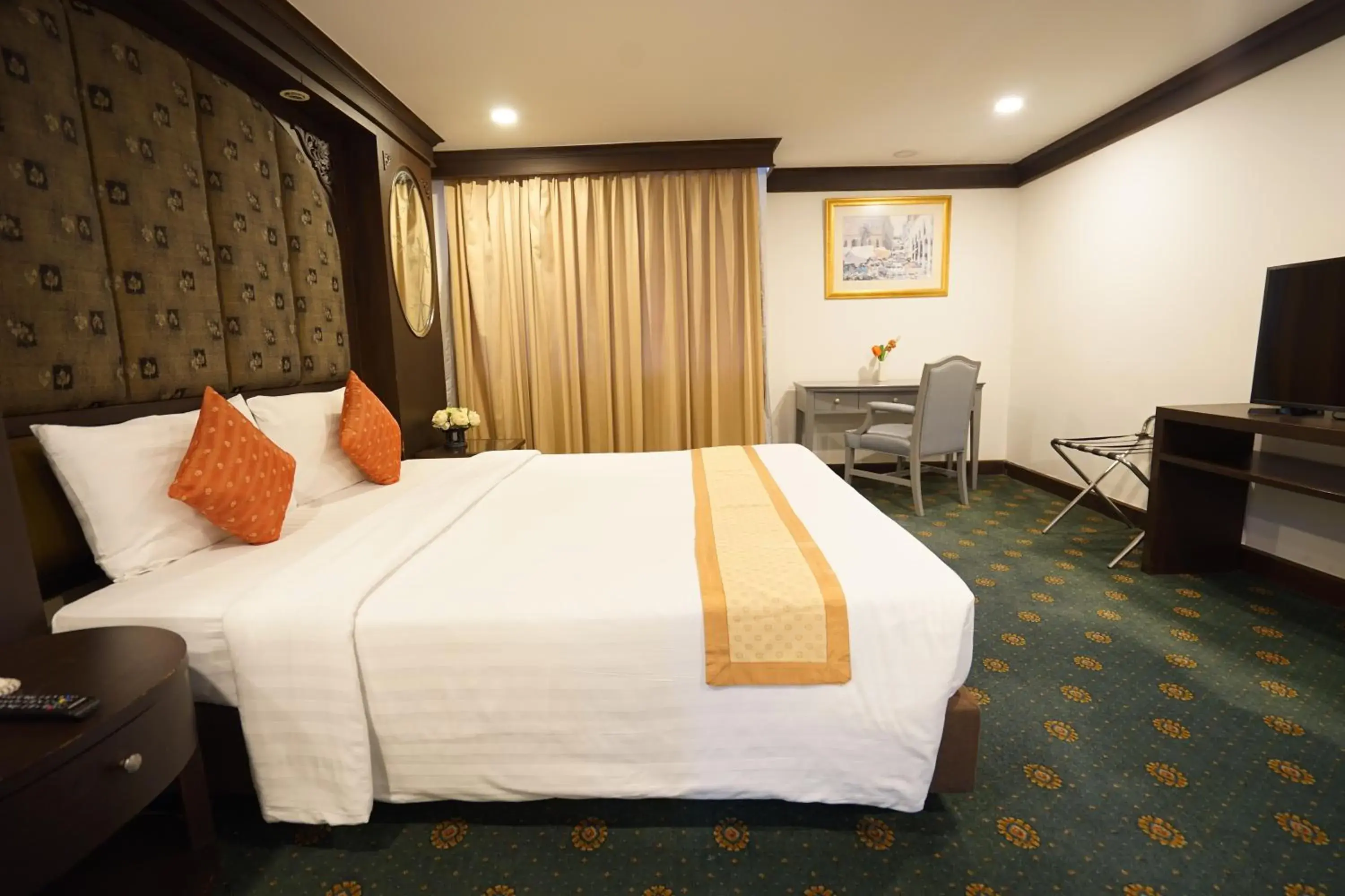 Bed in King Park Avenue Hotel Bangkok Bed in King Park Avenue Hotel Bangkok