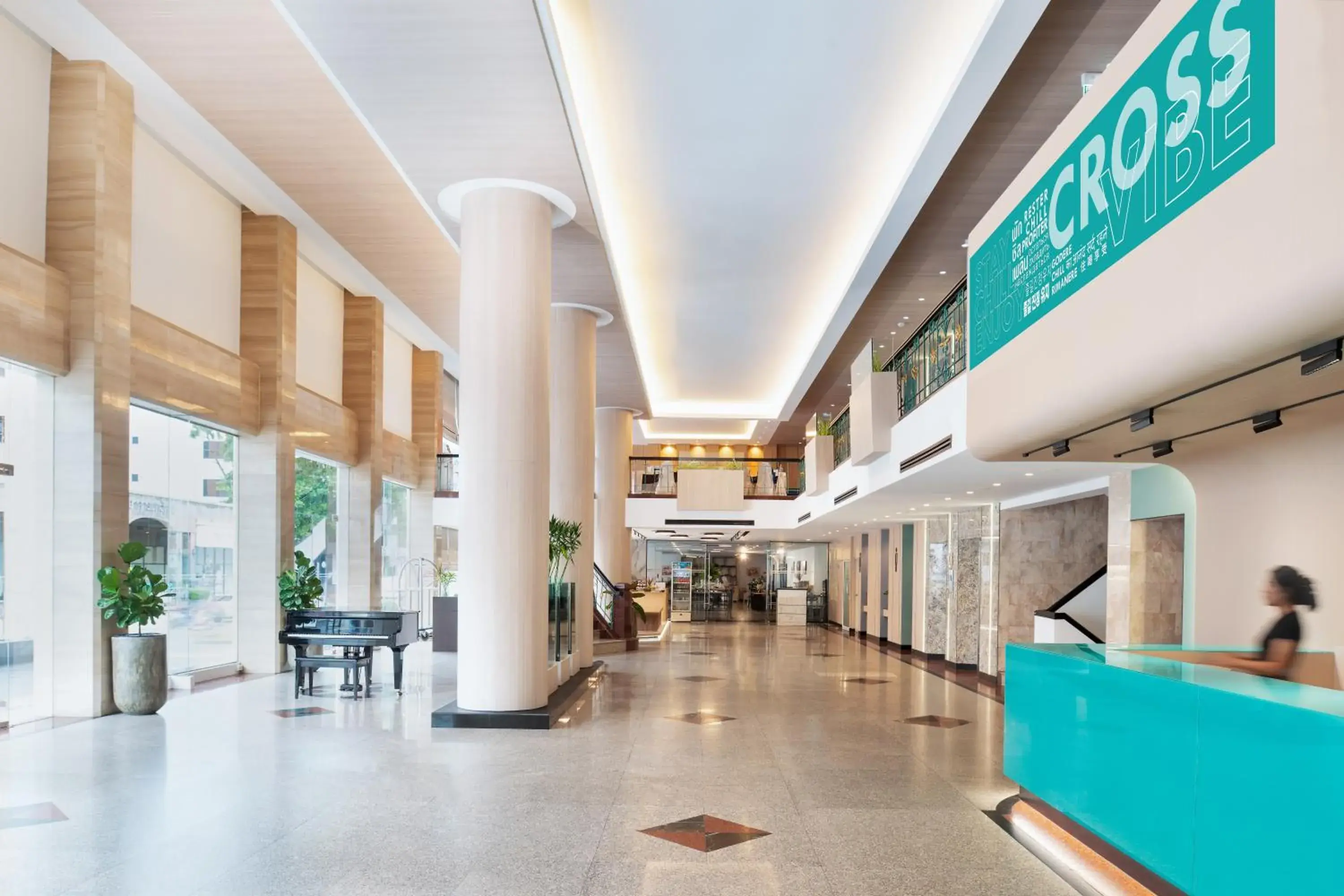 Lobby or reception in Cross Vibe Bangkok Srinakarin Lobby or reception in Cross Vibe Bangkok Srinakarin