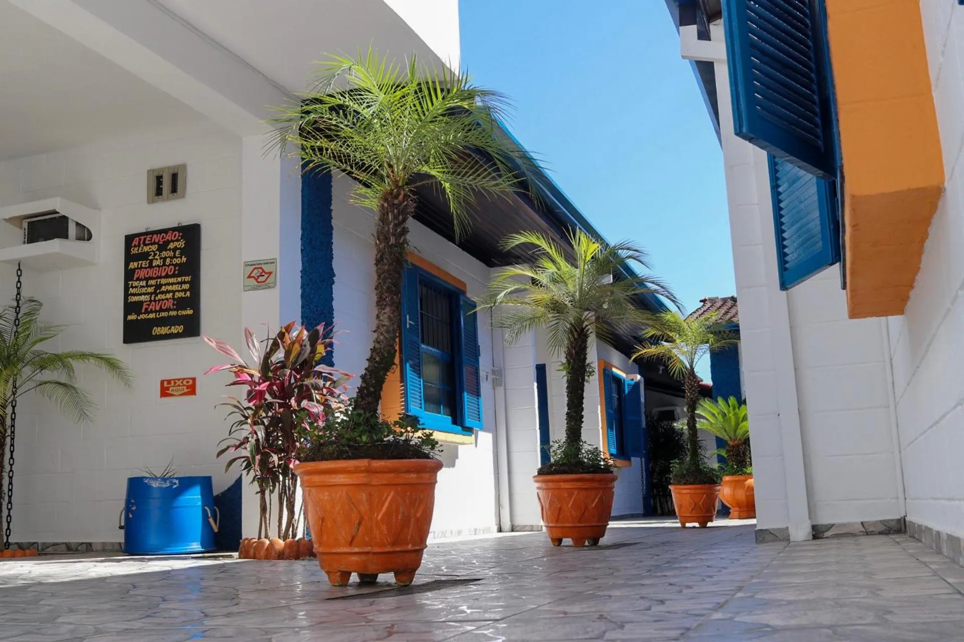 Seating area in Pousada do Marcão