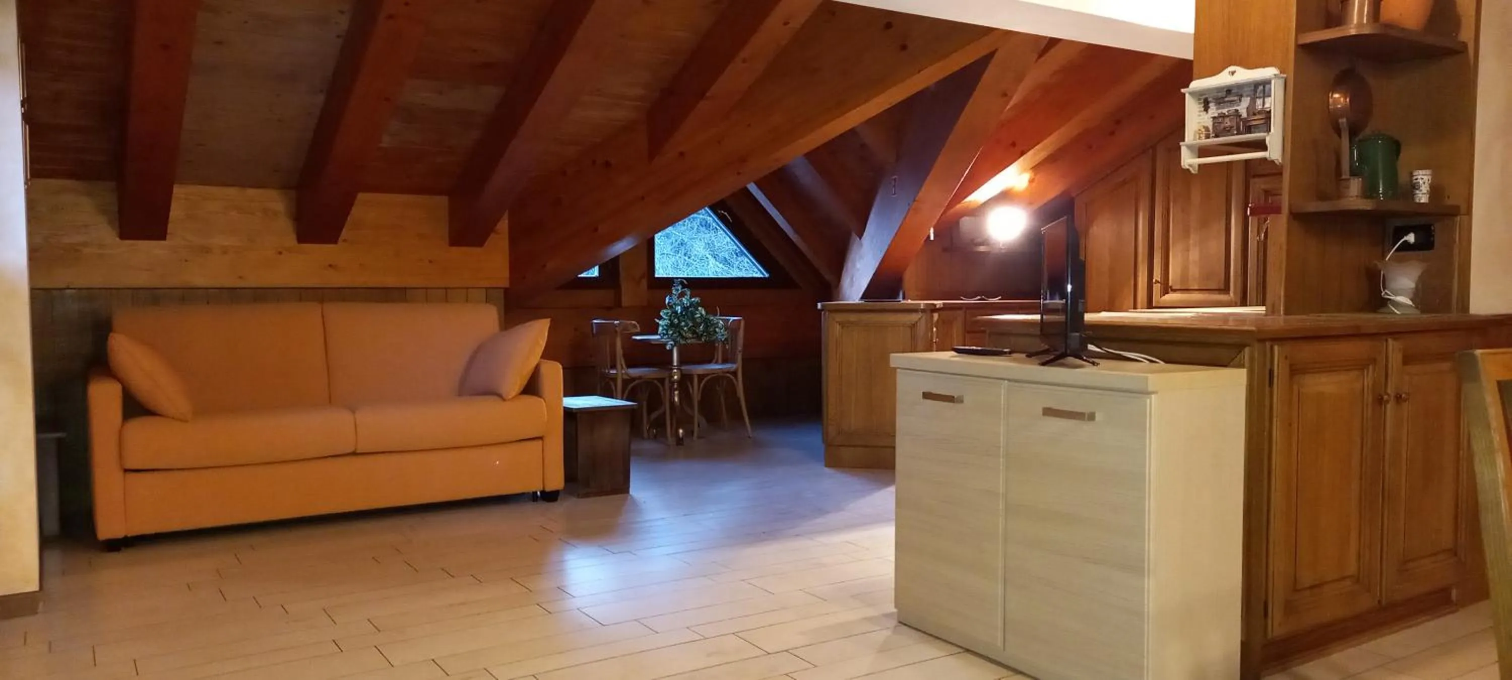 Communal lounge/ TV room in Stelviostay Residence Stelvio