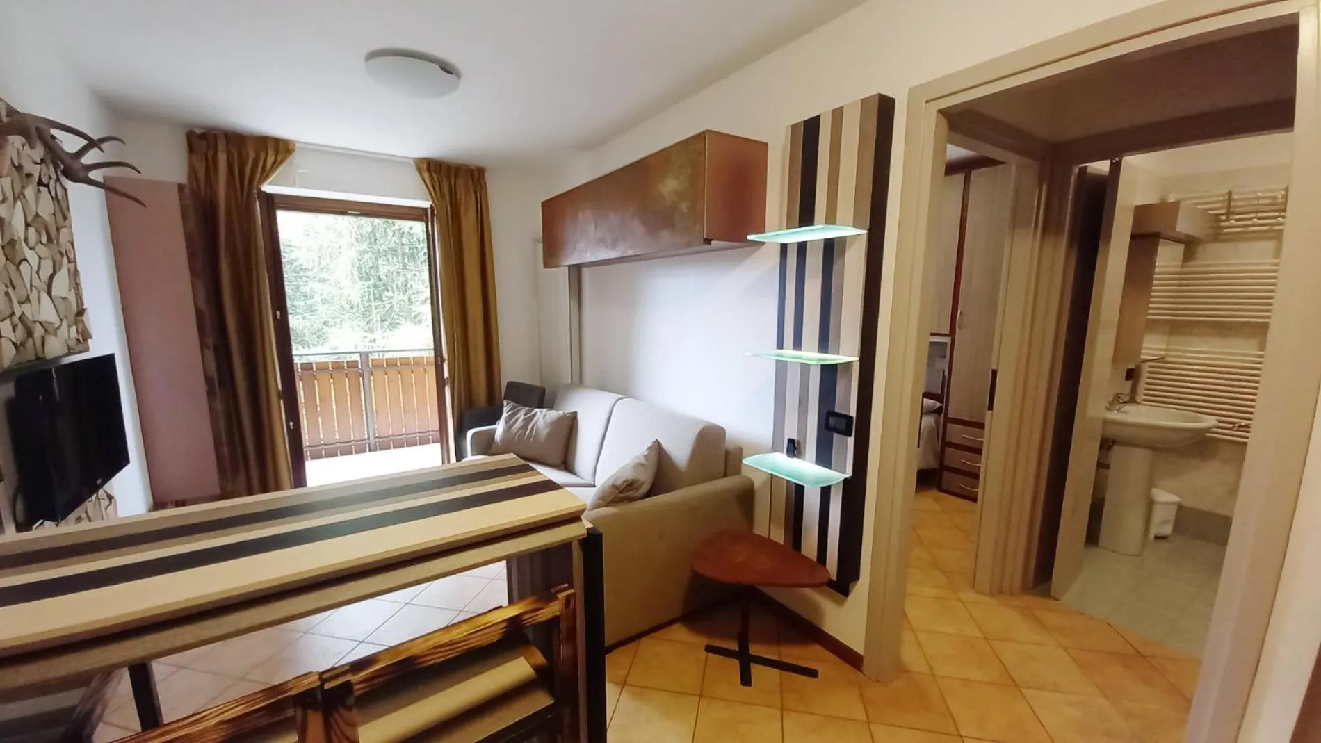 Living room in Stelviostay Residence Stelvio