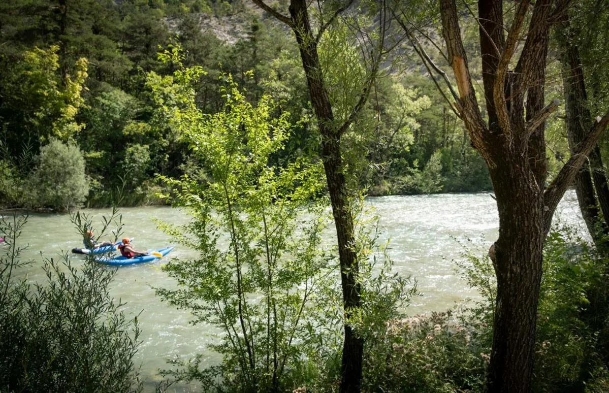Natural landscape in Huttopia Gorges du Verdon