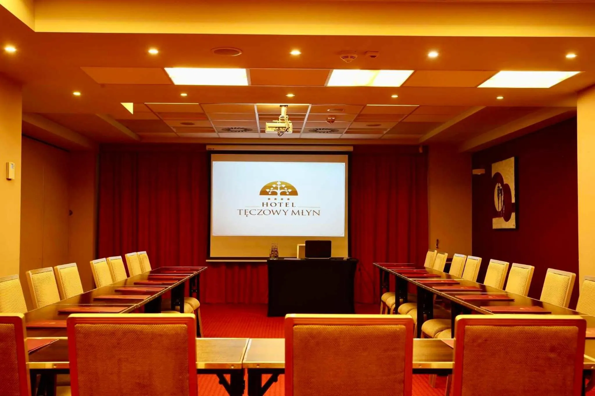 TV and multimedia in Hotel Tęczowy Młyn