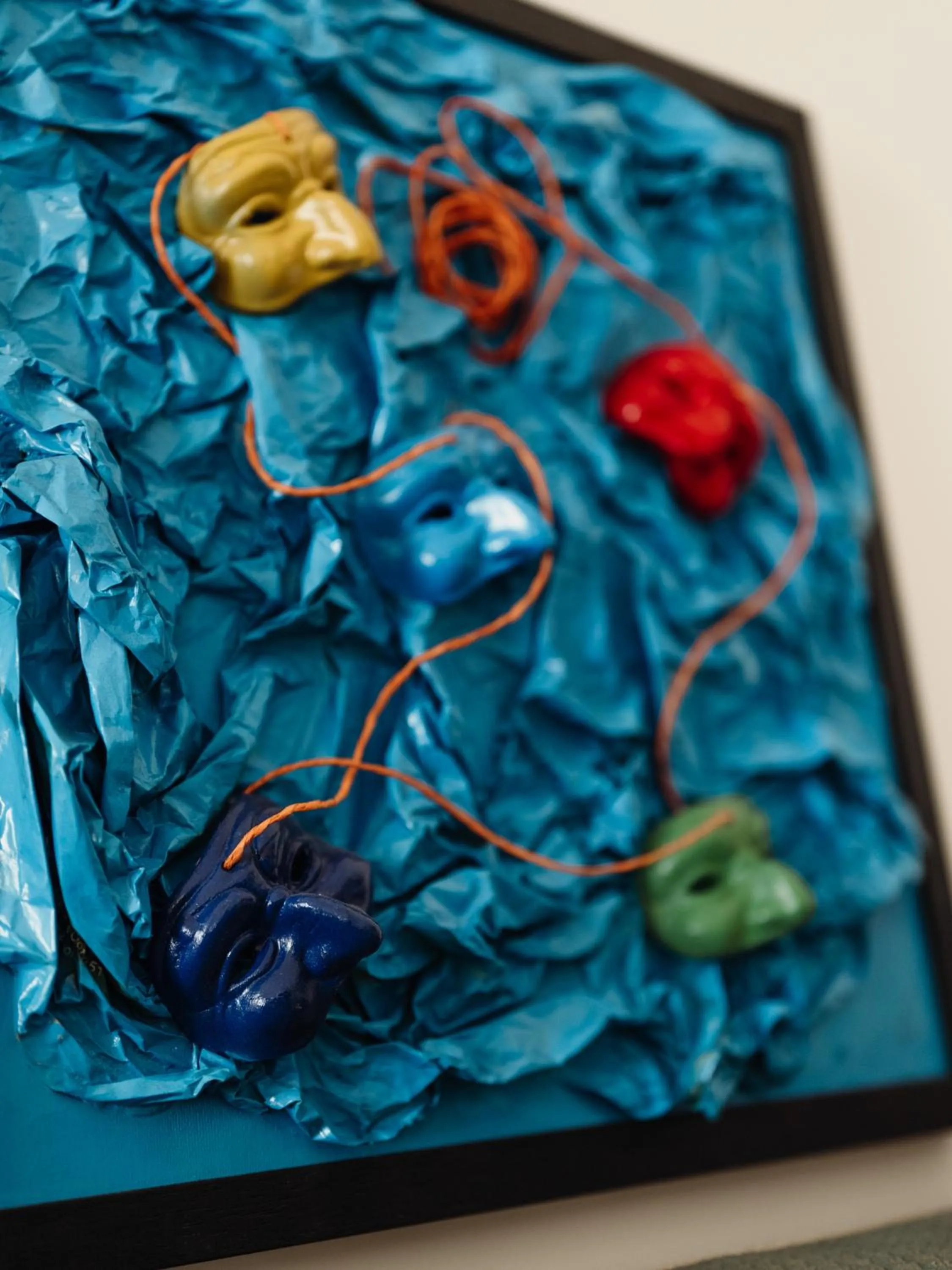 Decorative detail in Lo Specchio dei Papiri