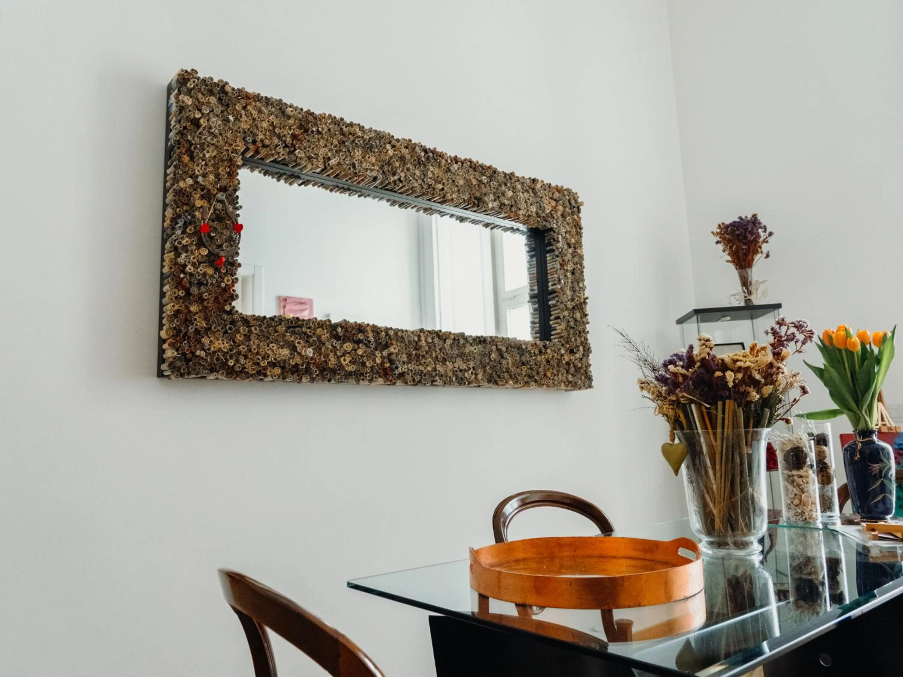 Living room in Lo Specchio dei Papiri